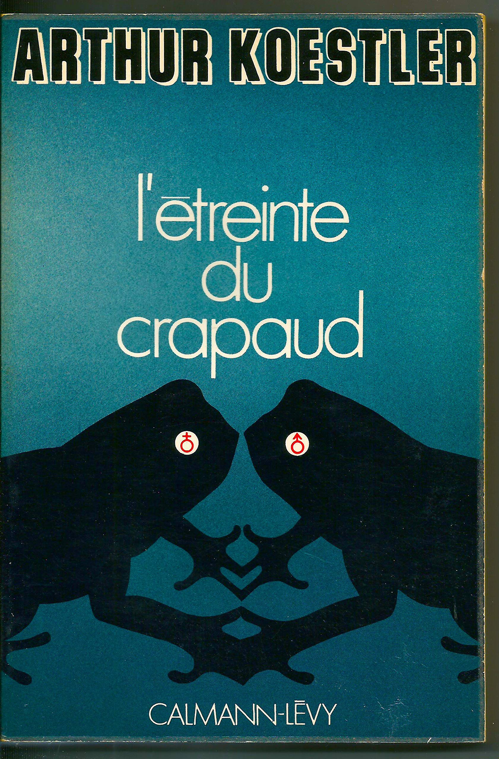 L'étreinte du crapaud. in-8, 14x21 cm, broché, couv. illustrée, 268 pp. première édition de la traduction. 