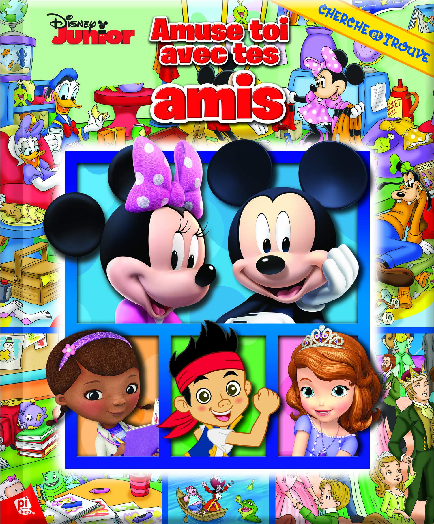 DISNEY JUNIOR - CHERCHE ET TROUVE - ON S'AMUSE ENTRE AMIS ! 9781450895934