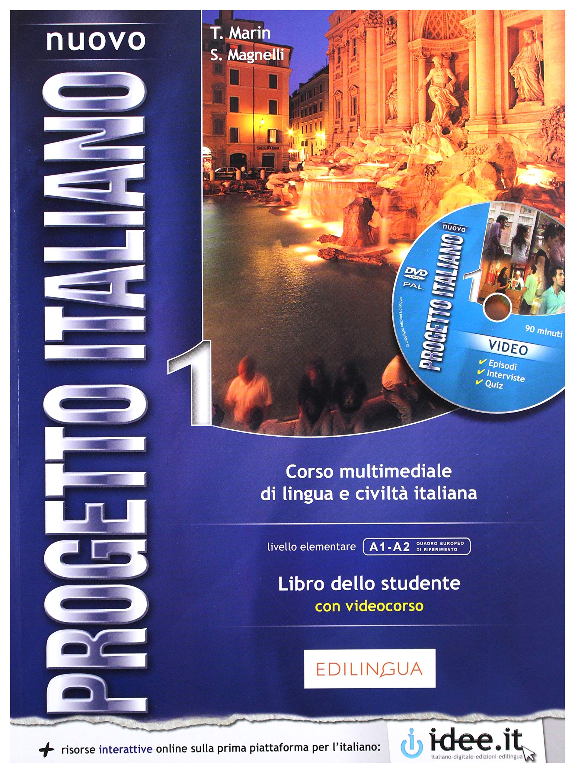 Progetto Italiano 1: Corso Multimediale di Lingua e Civilta Italiana 9789606632242