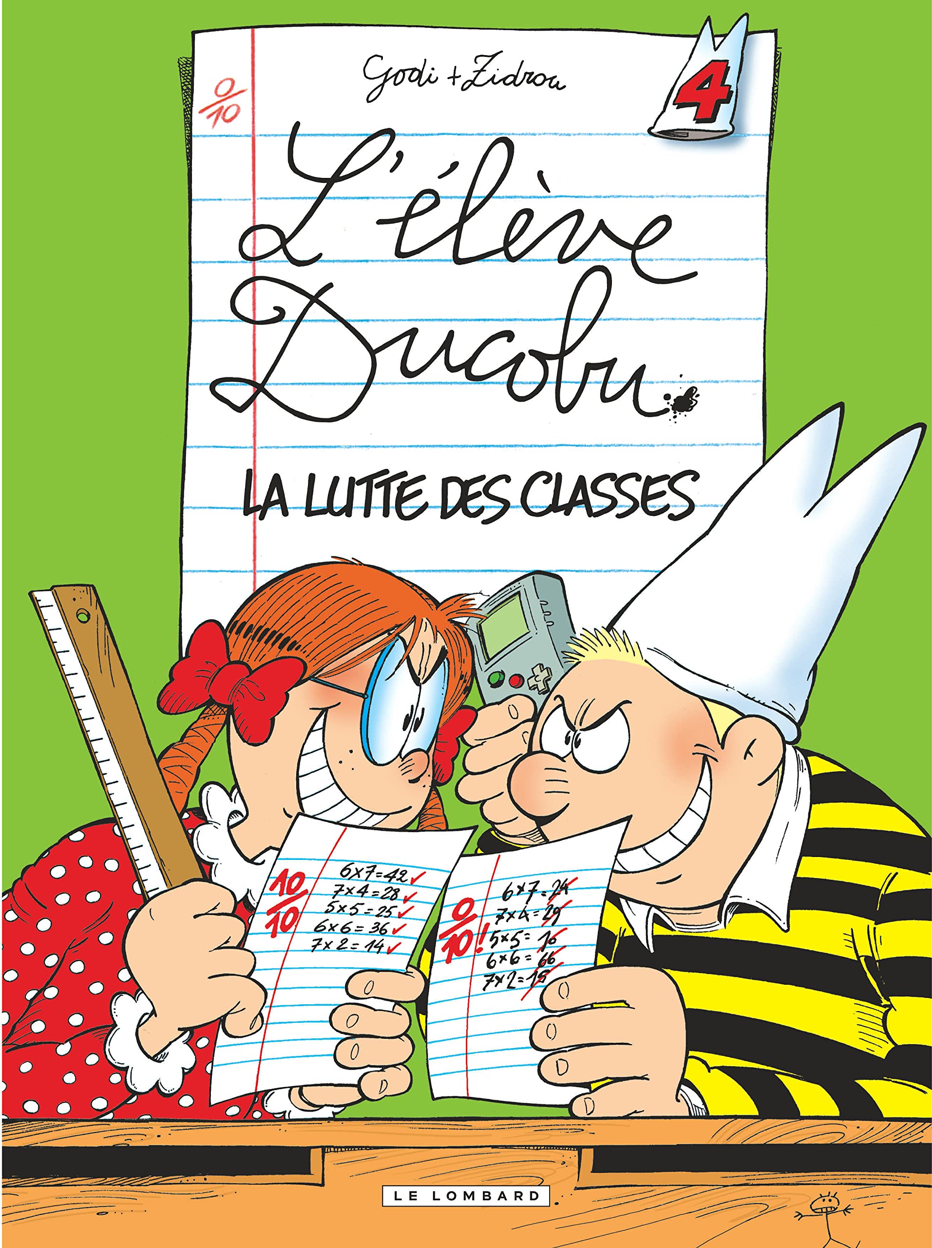 L'élève Ducobu, tome 4 : la lutte des classes 9782803614066