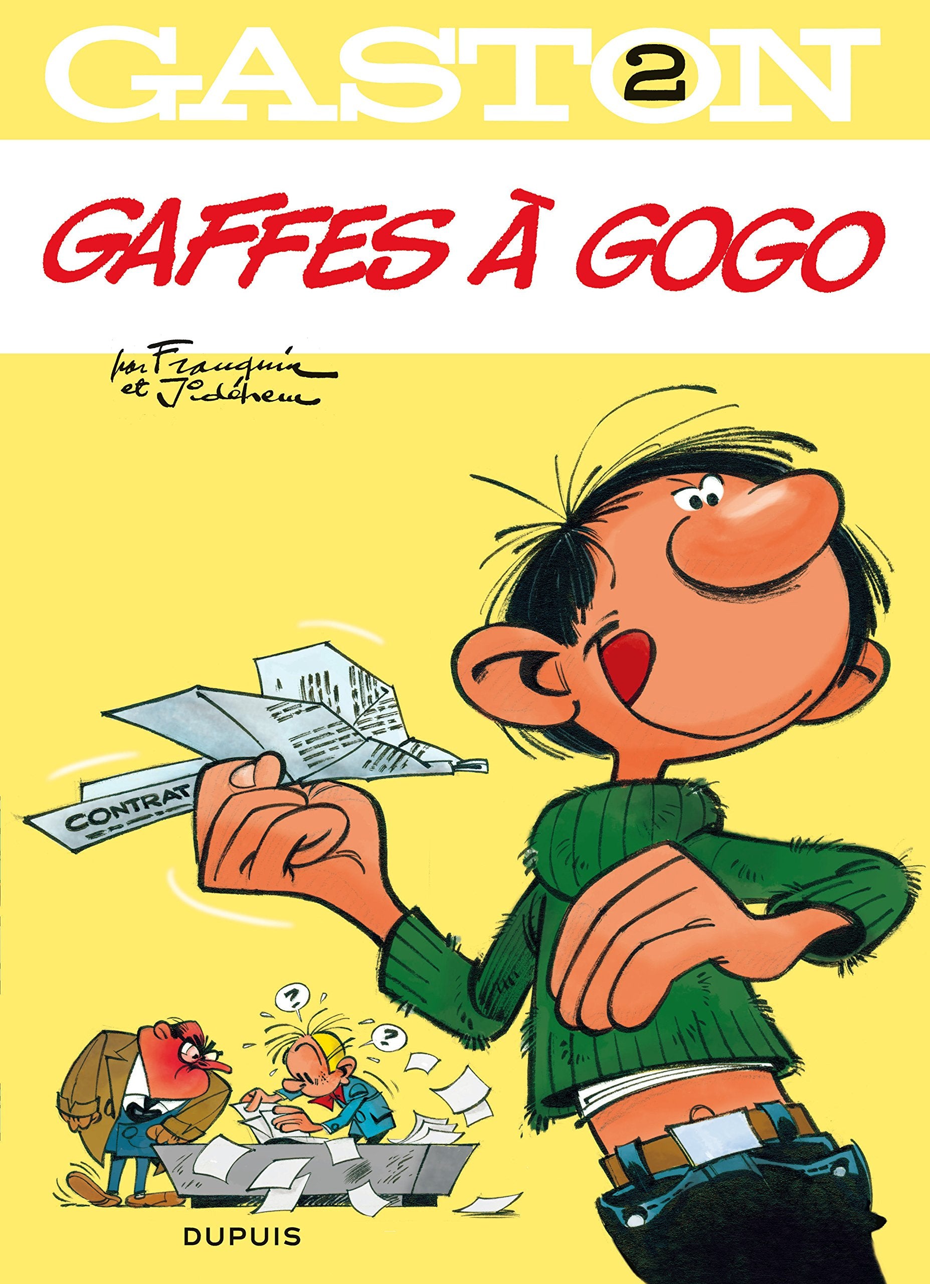 Gaston (old) - Tome 2 - Gaffes à gogo 9782800145822