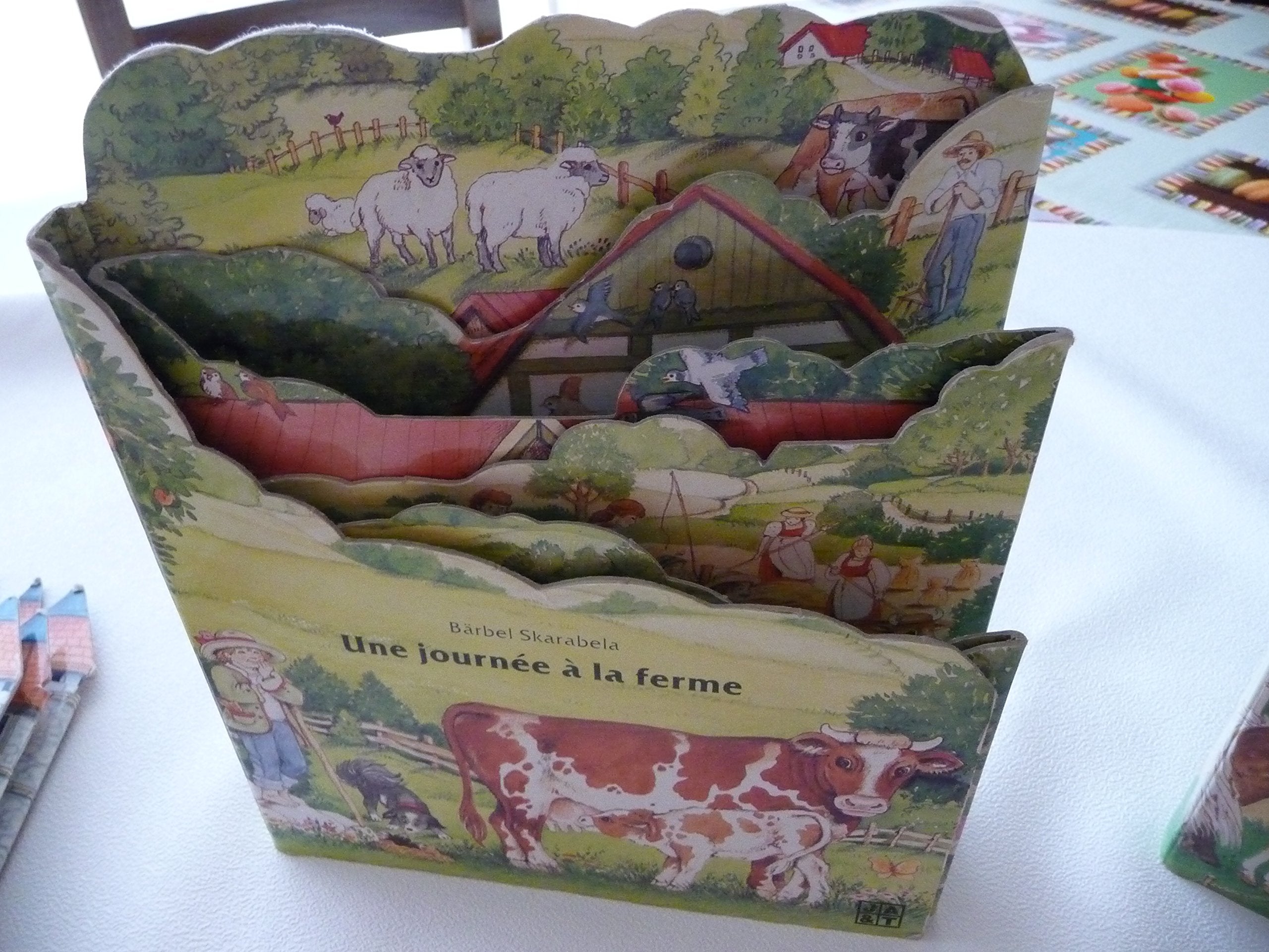 Une journée à la ferme (livre frise) 9782907445023