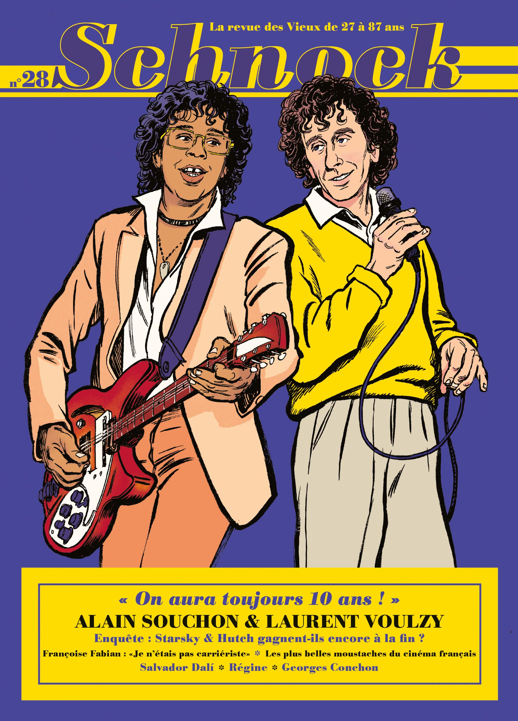 Schnock n°28 - Alain Souchon & Laurent Voulzy 9782354611491