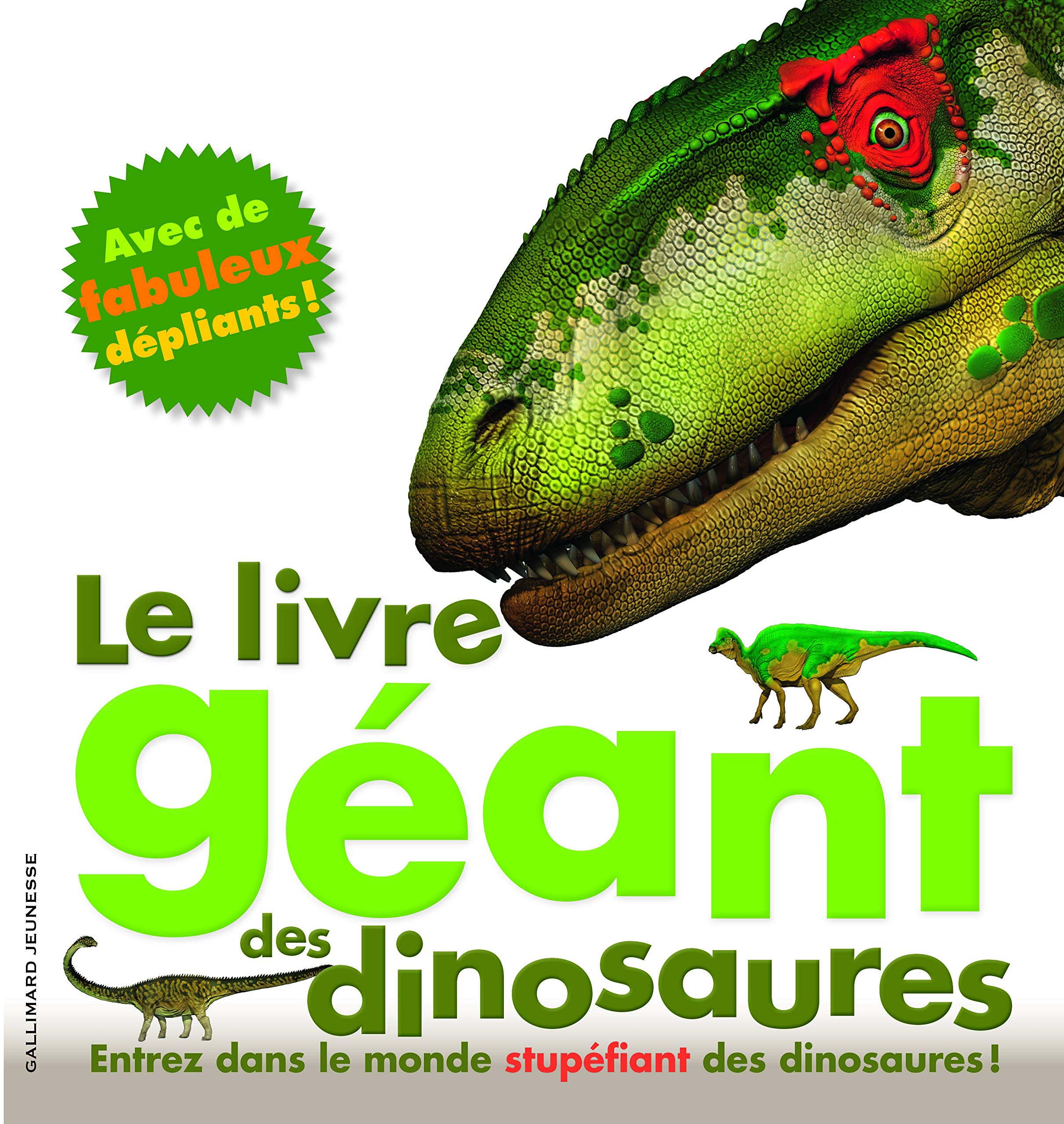 LE LIVRE GEANT DES DINOSAURES 9782070650095