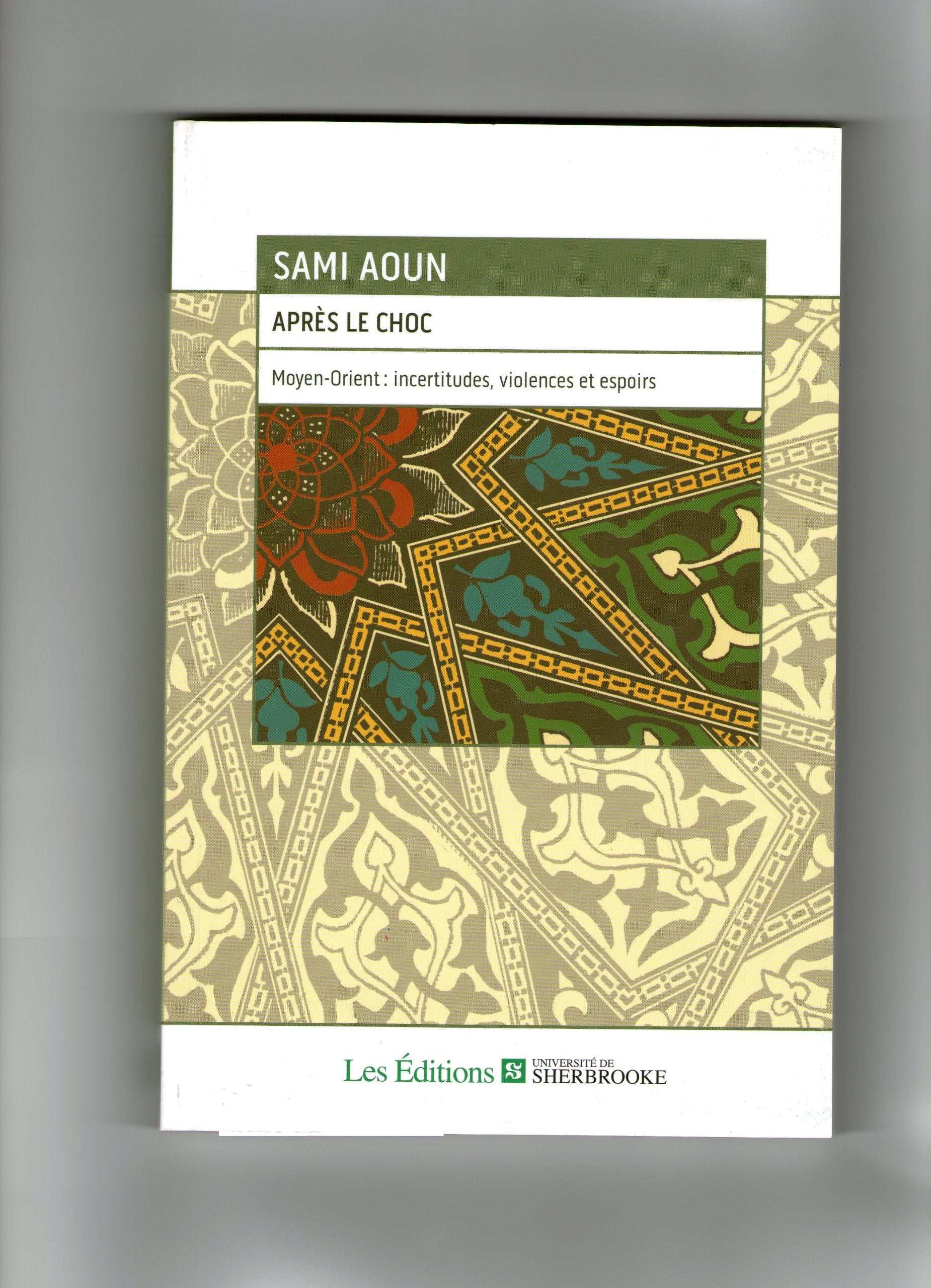 Après Le Choc. Moyen-orient : Incertitudes, Violences Et Espoirs [French Edition] 9782762201819