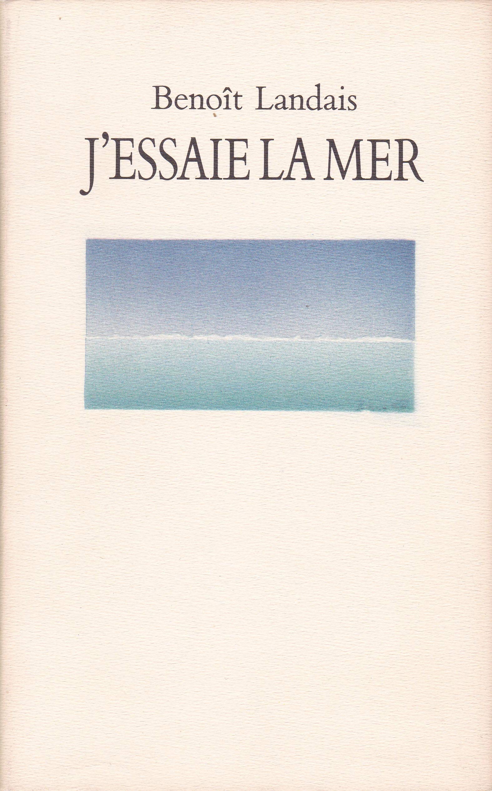 j essaie la mer 9782211072199