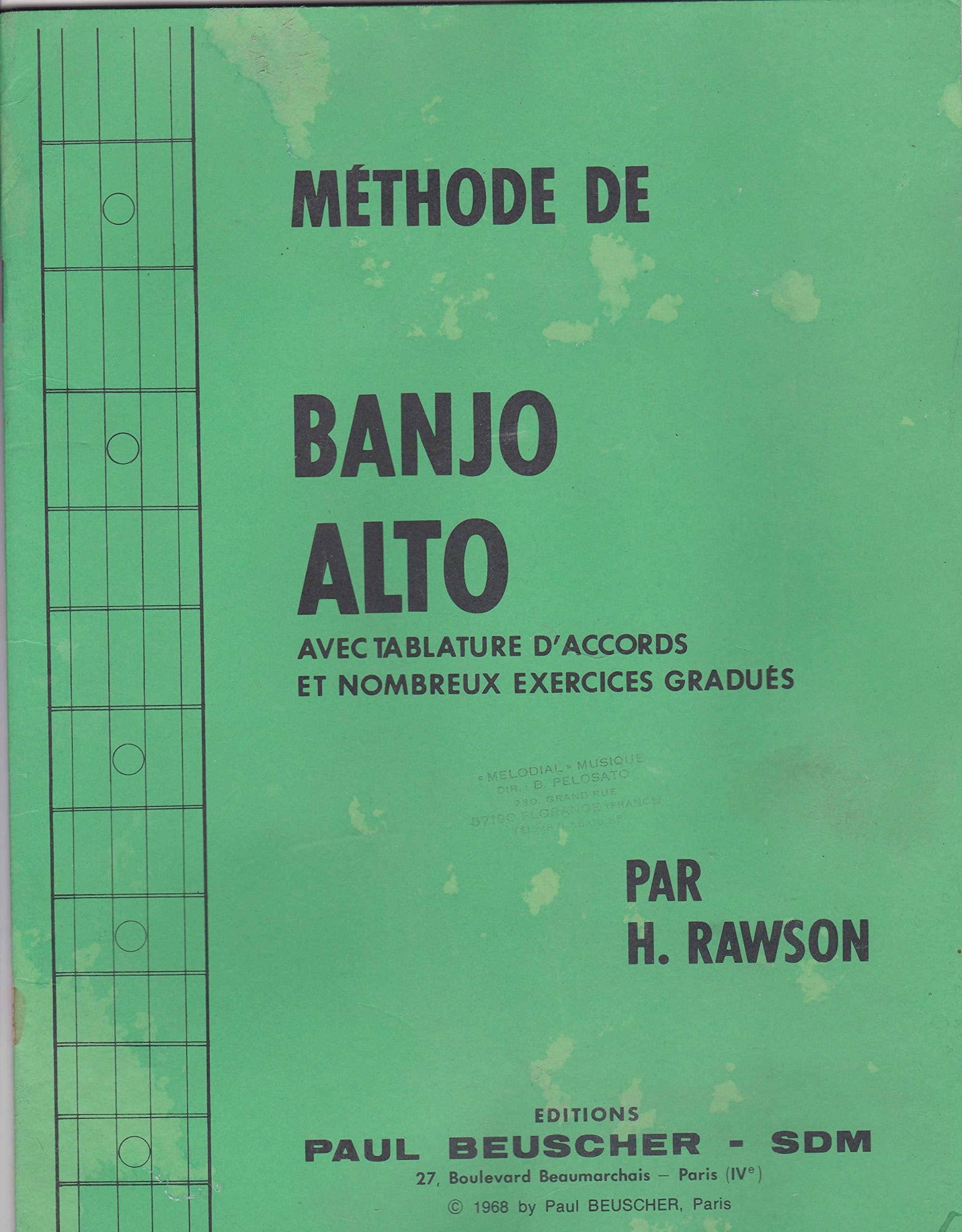 Méthode de banjo alto 