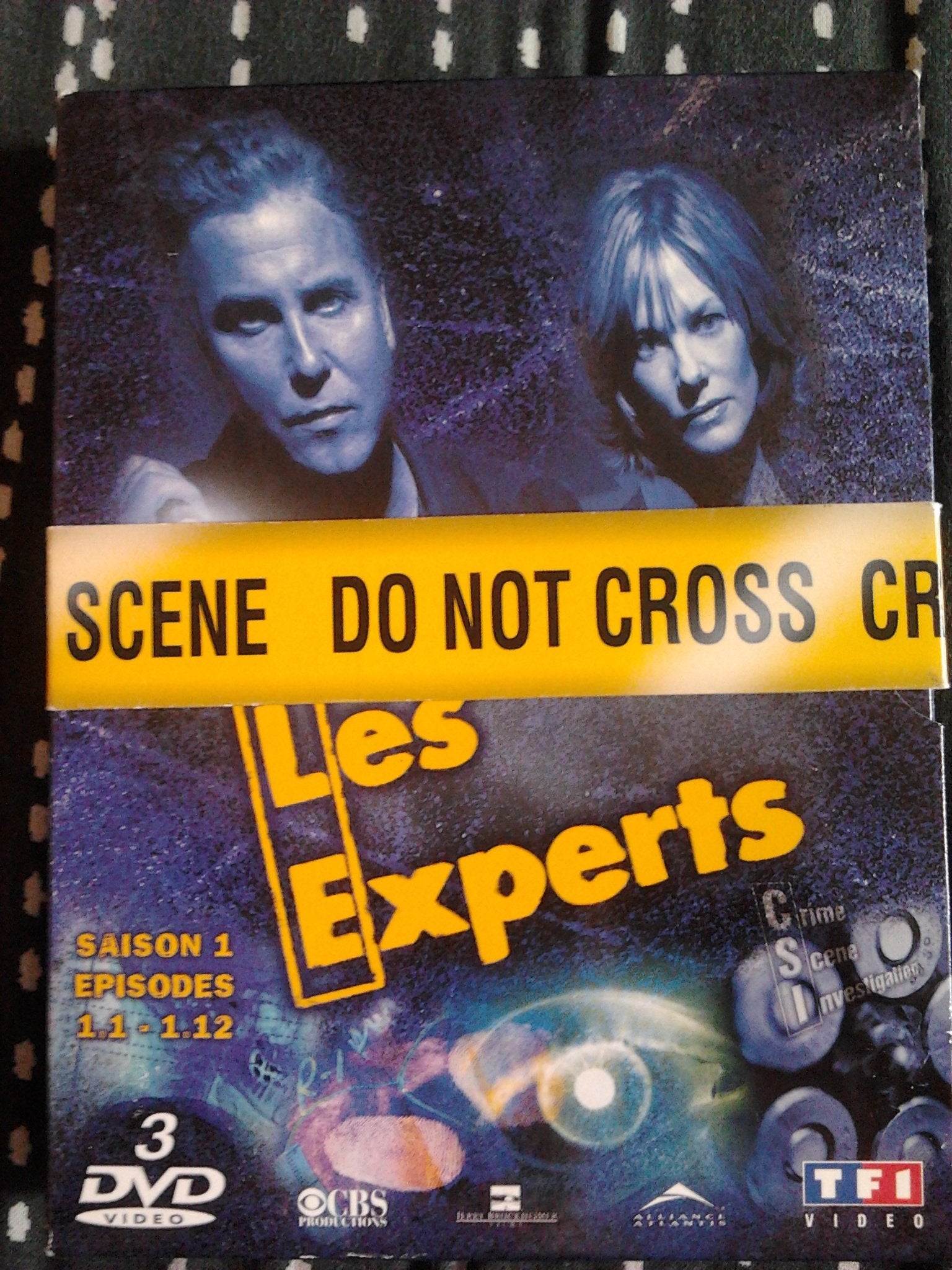 Les Experts : Saison 1, Partie 1 (Episodes 1 à 12) - Édition 3 DVD 3384442029919