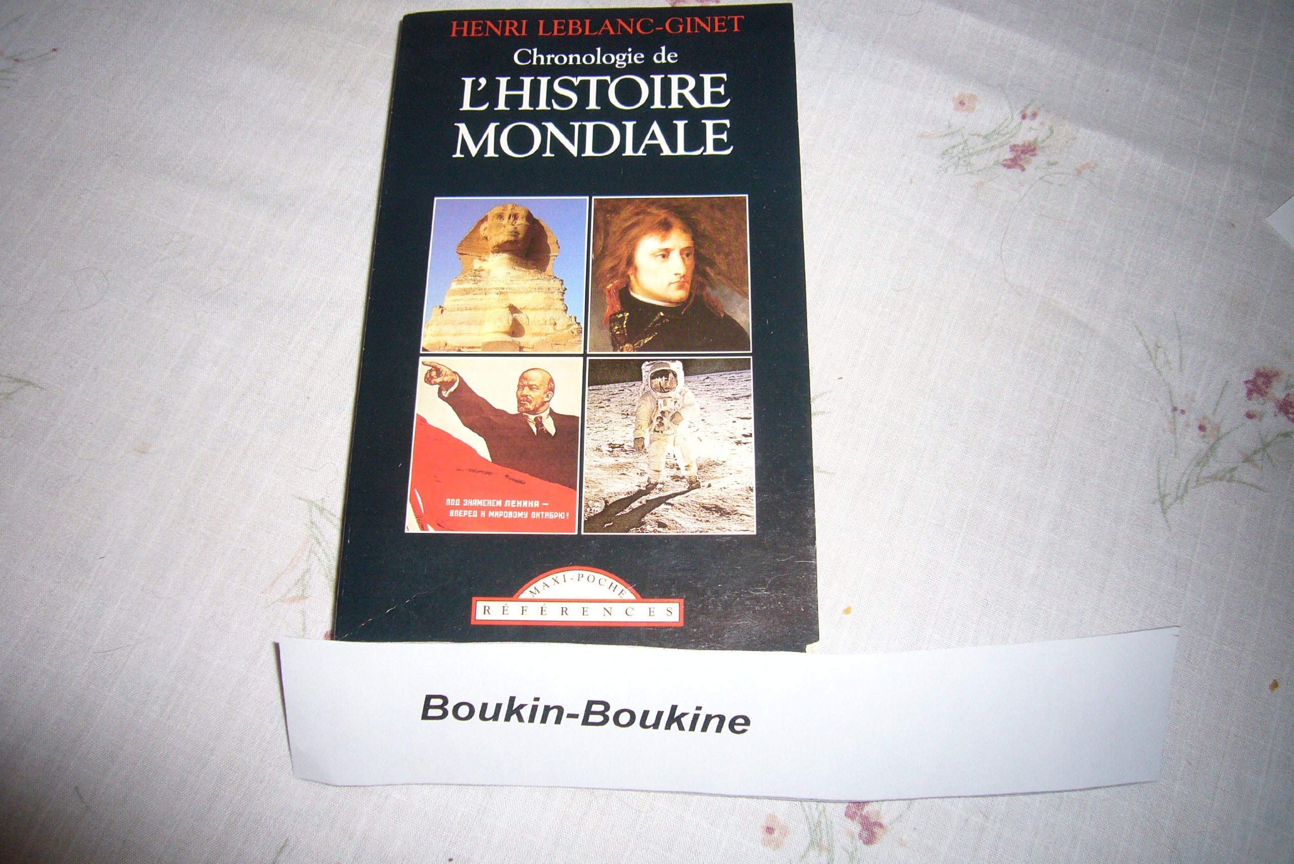 Chronologie de l'histoire mondiale 9782743421403