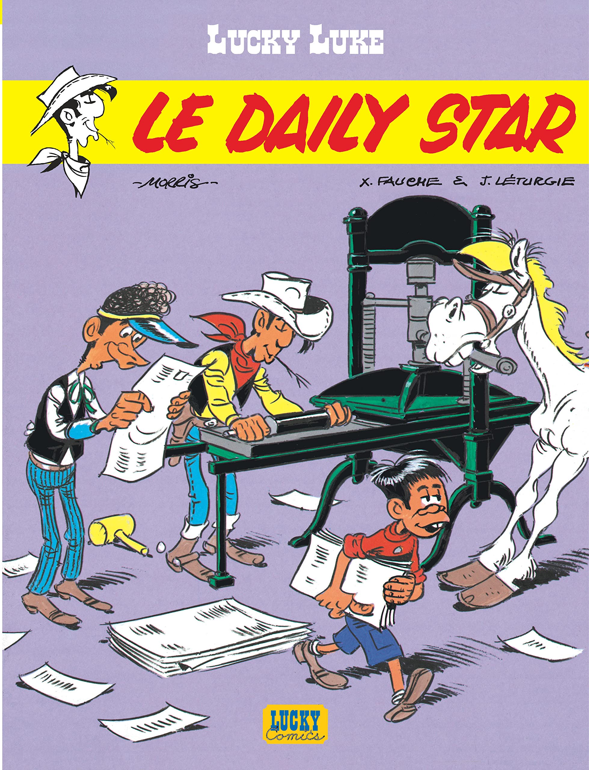 Lucky Luke, tome 23 : Le Daily Star 9782884710381