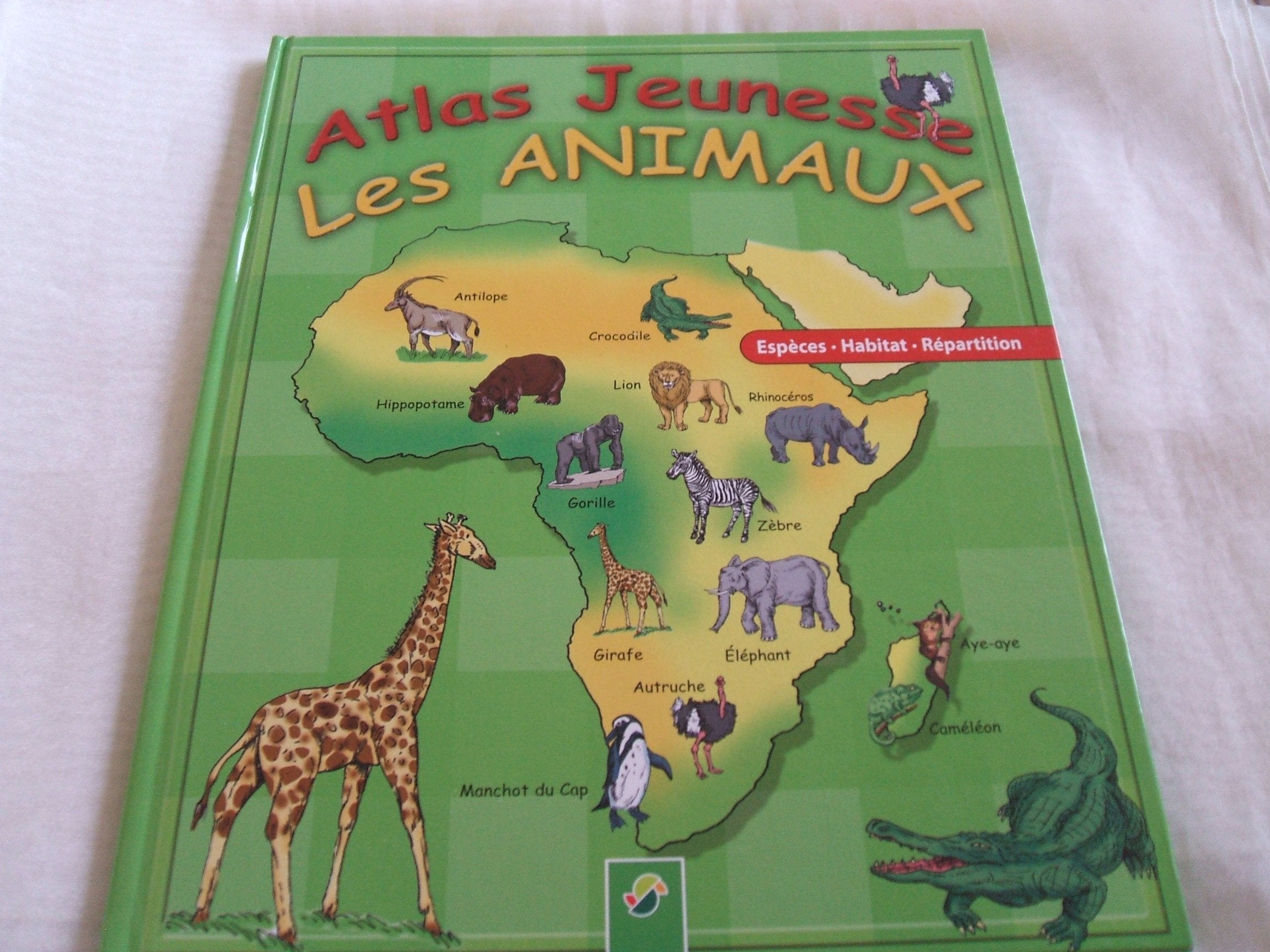 Atlas jeunesse, Les animaux 9783896009777