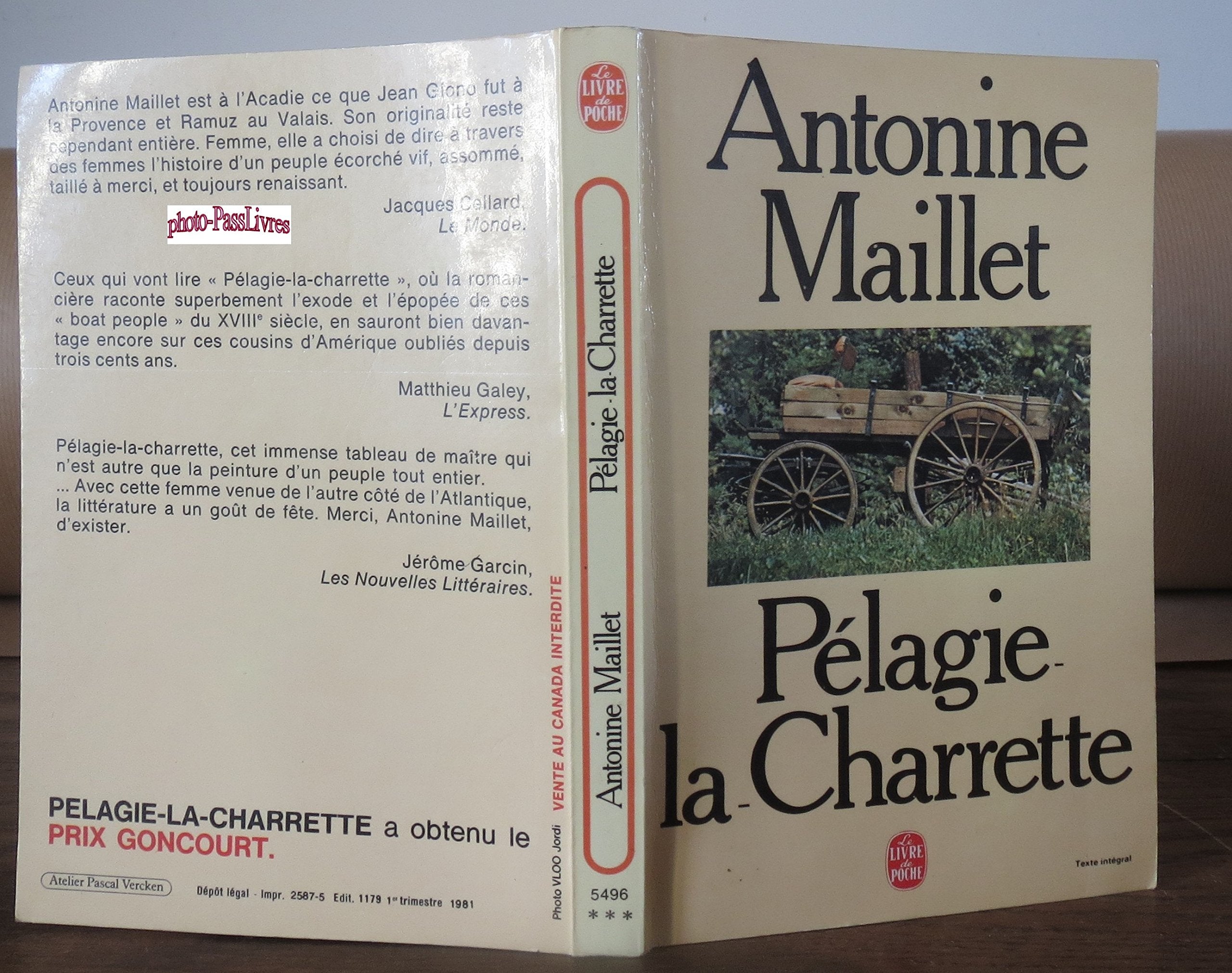 PELAGIE LA CHARRETTE 9782253026662