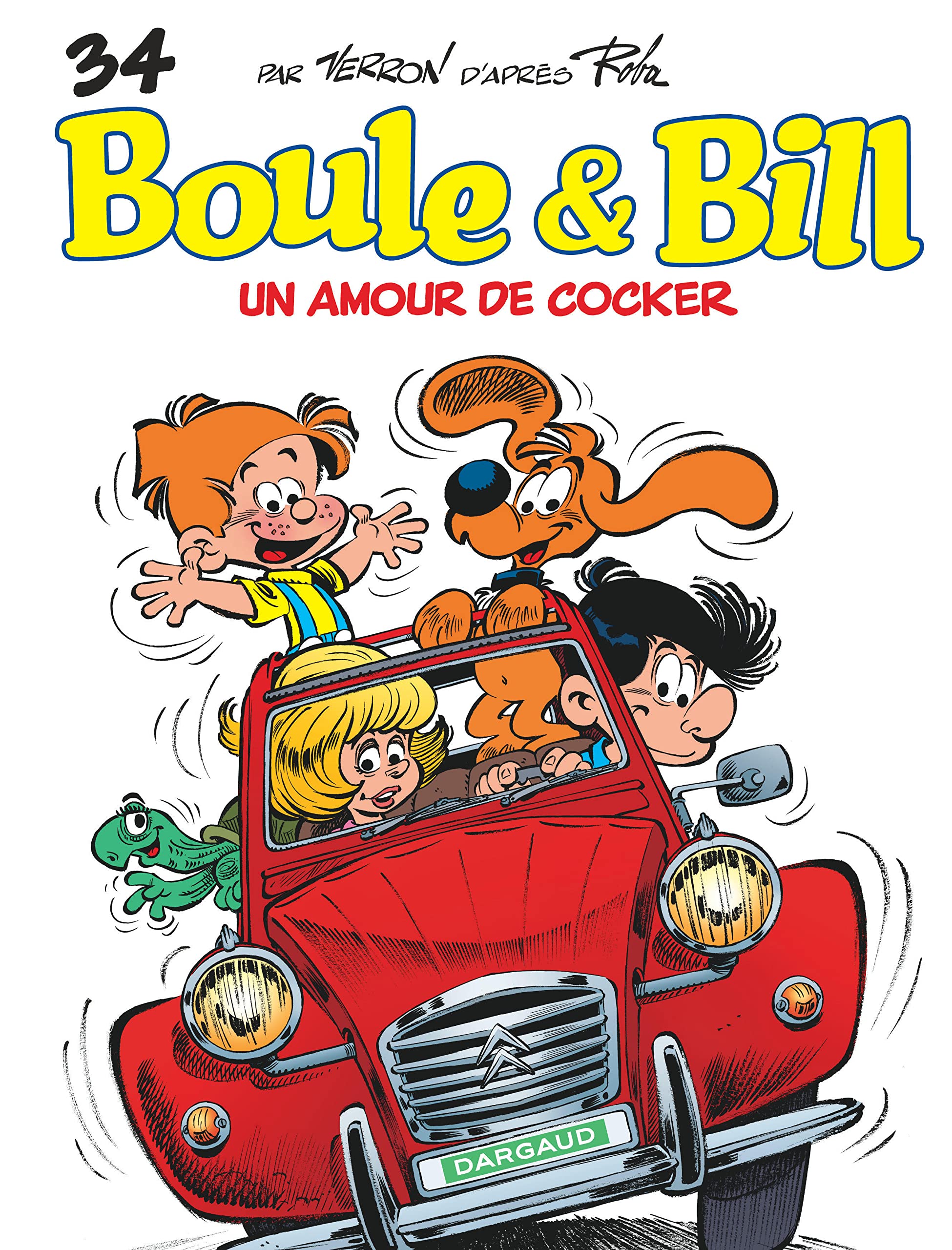 Boule & Bill, tome 34 : Un amour de cocker 9782505017097