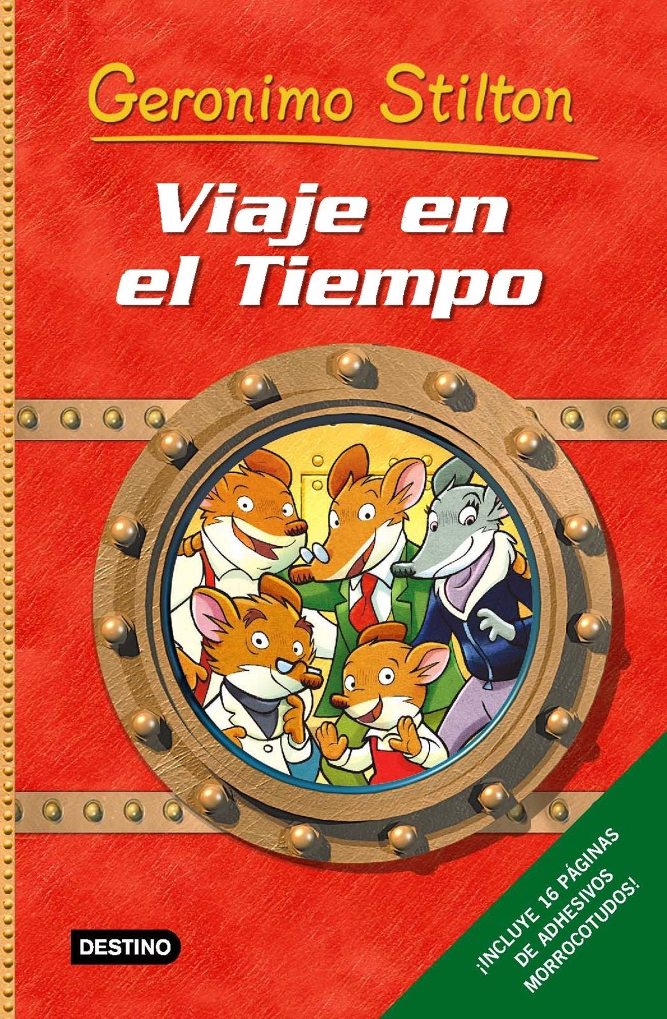 Viaje en el tiempo: ¡Incluye adhesivos morrocotudos! 9788408068402