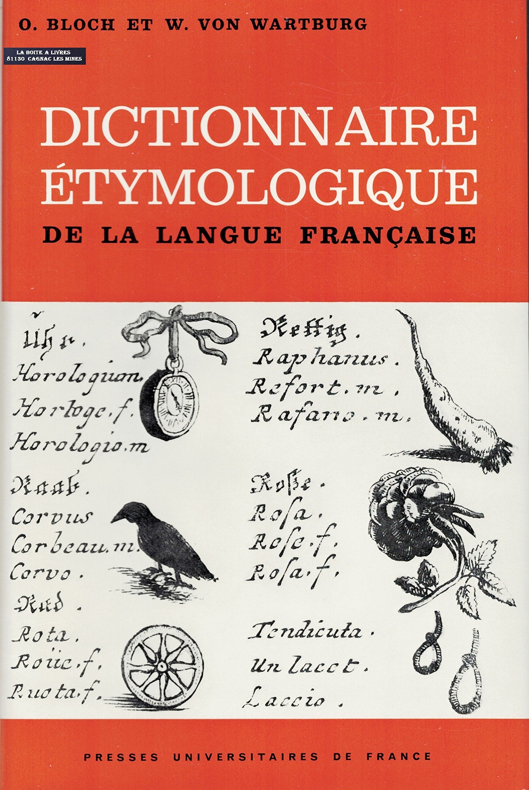 Dict etymologique langue française 9782130395973