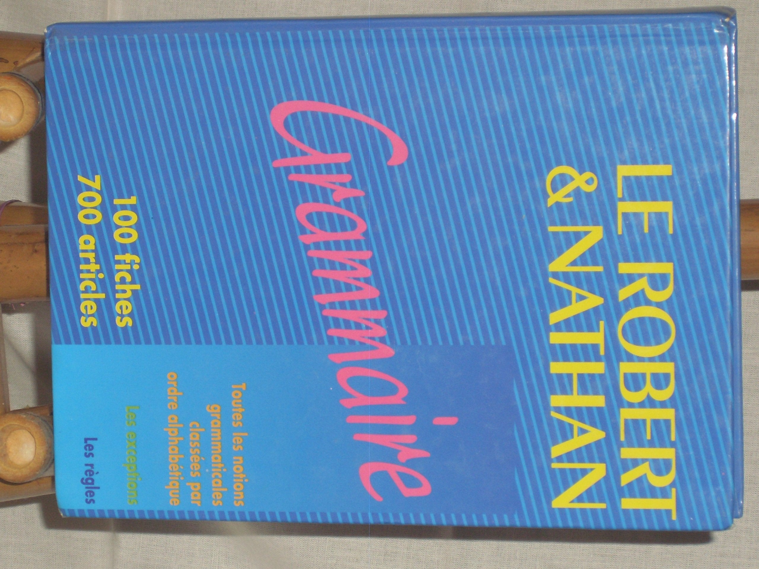 Le Robert et Nathan, grammaire 9790006498208