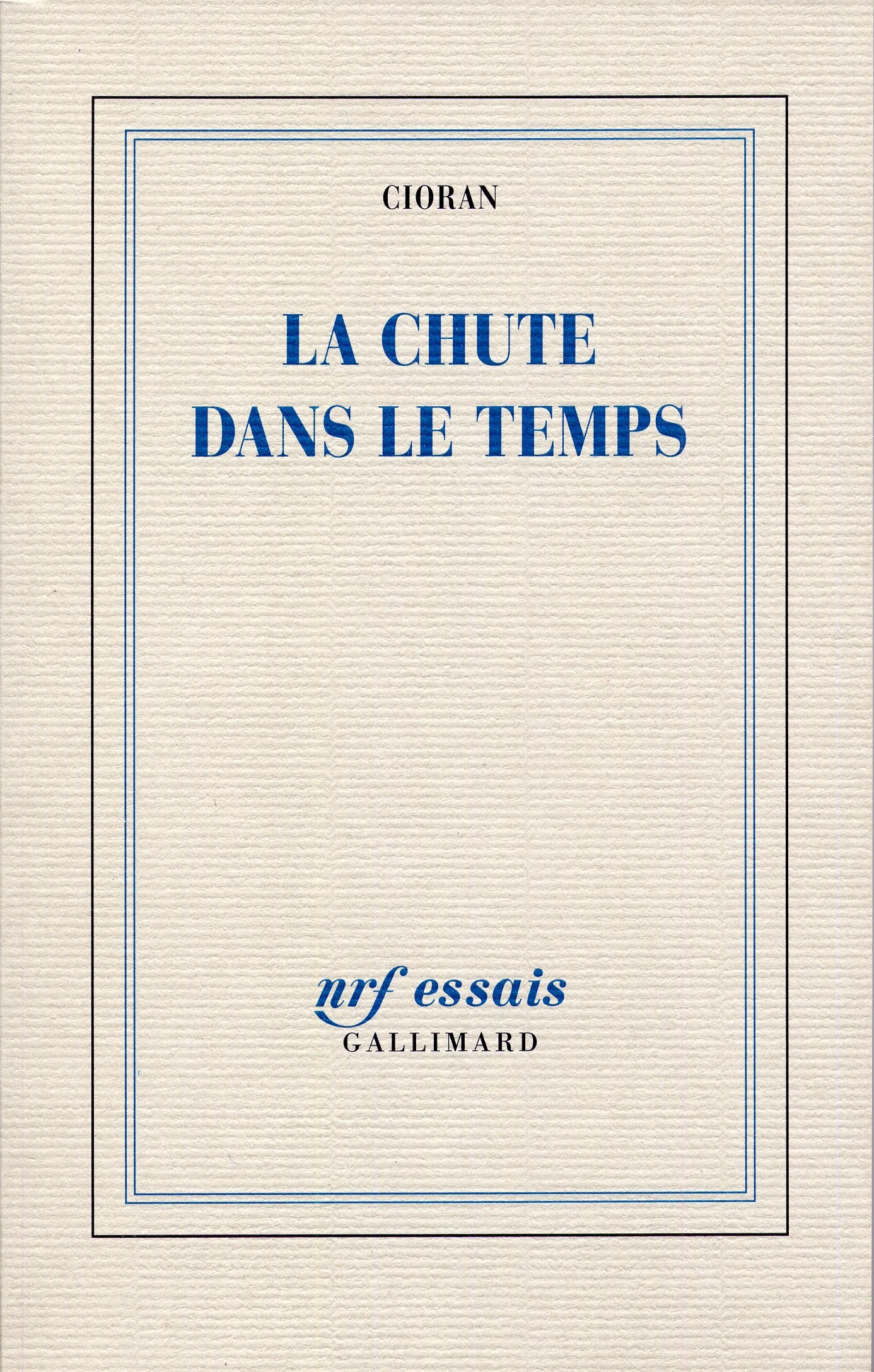La Chute dans le temps 9782070720996