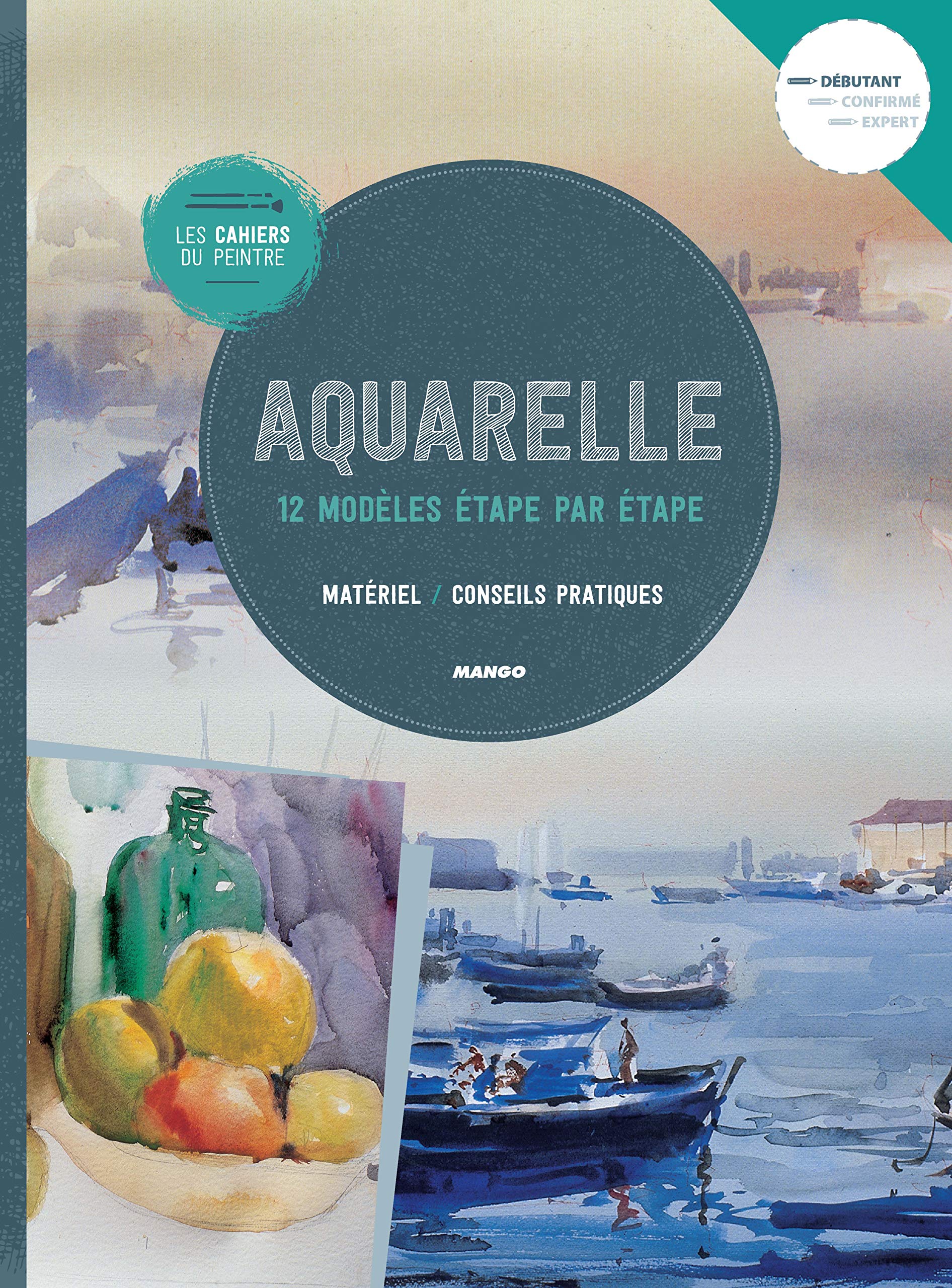 Aquarelle: 12 modèles étape par étape 9782812504020