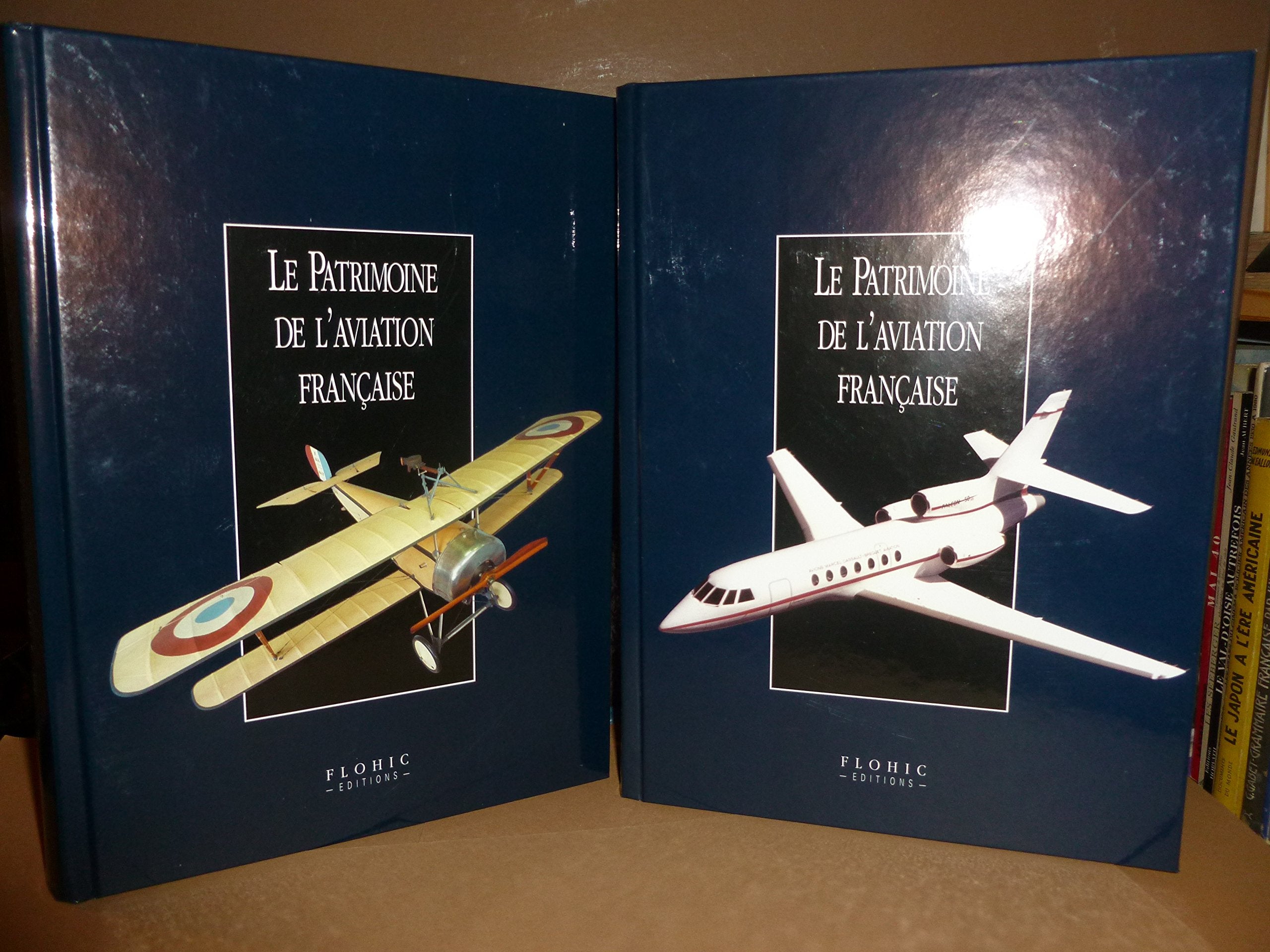 Le patrimoine de l'aviation française (2 volumes) 9782842341367