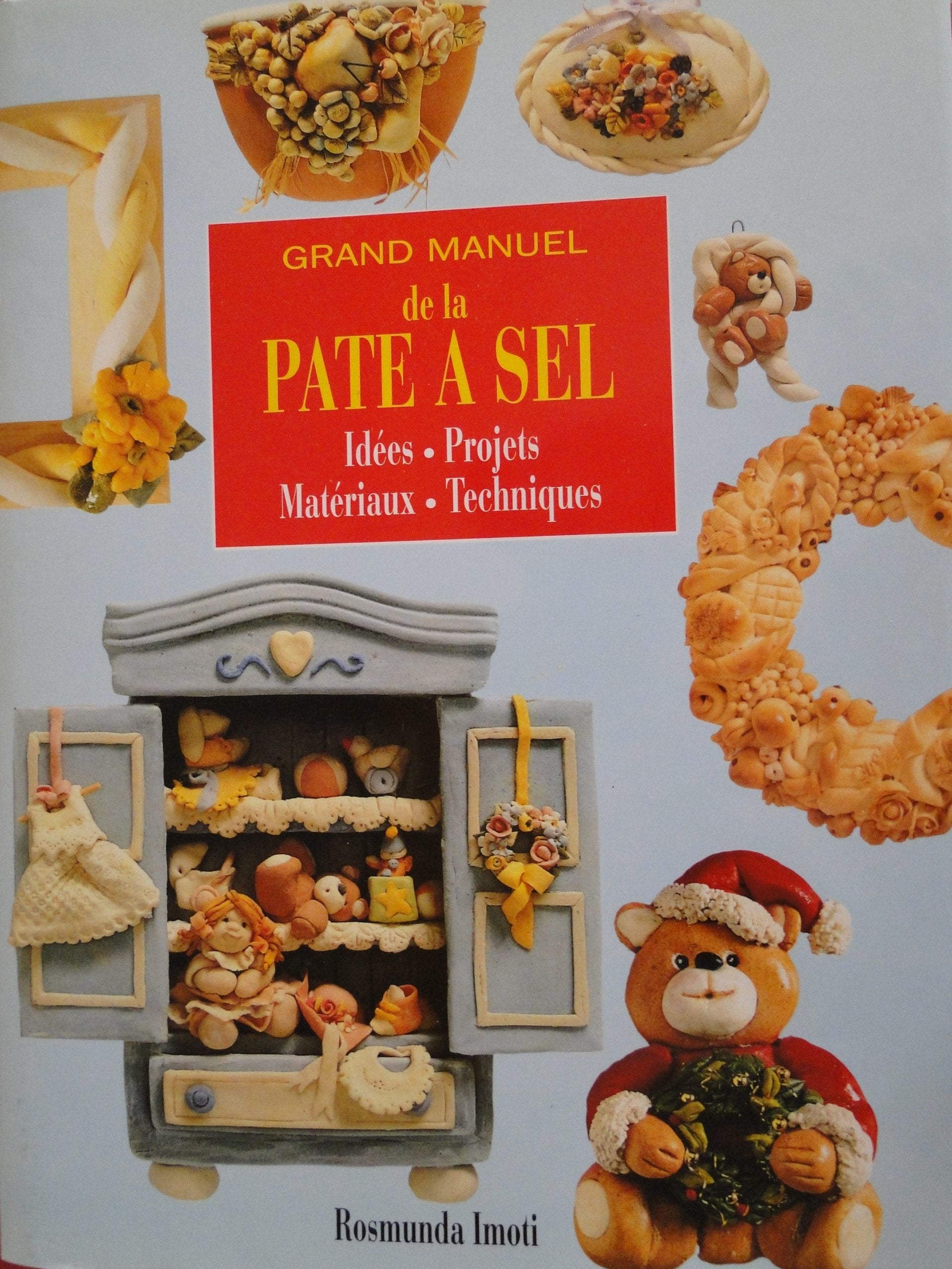 Grands manuels pate à sel, idées, prjets, matériaux, techniques. 9782865352593