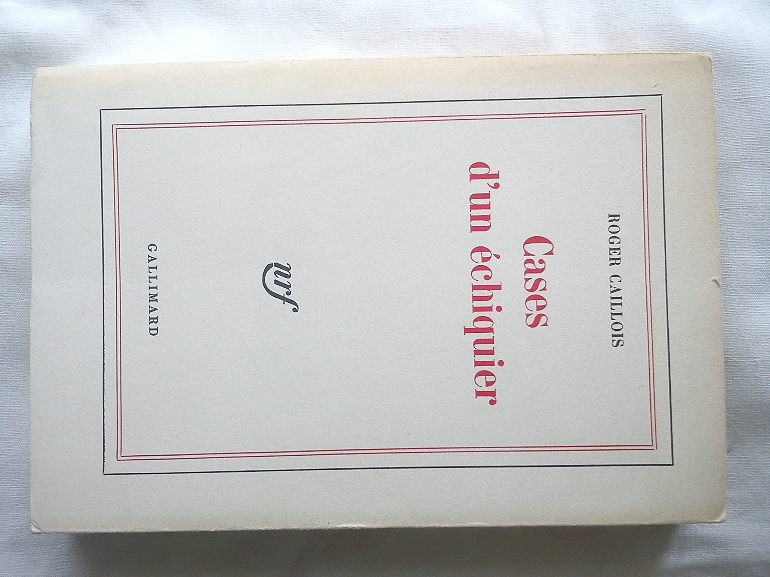 CASES D'UN ECHIQUIER 9782070268801