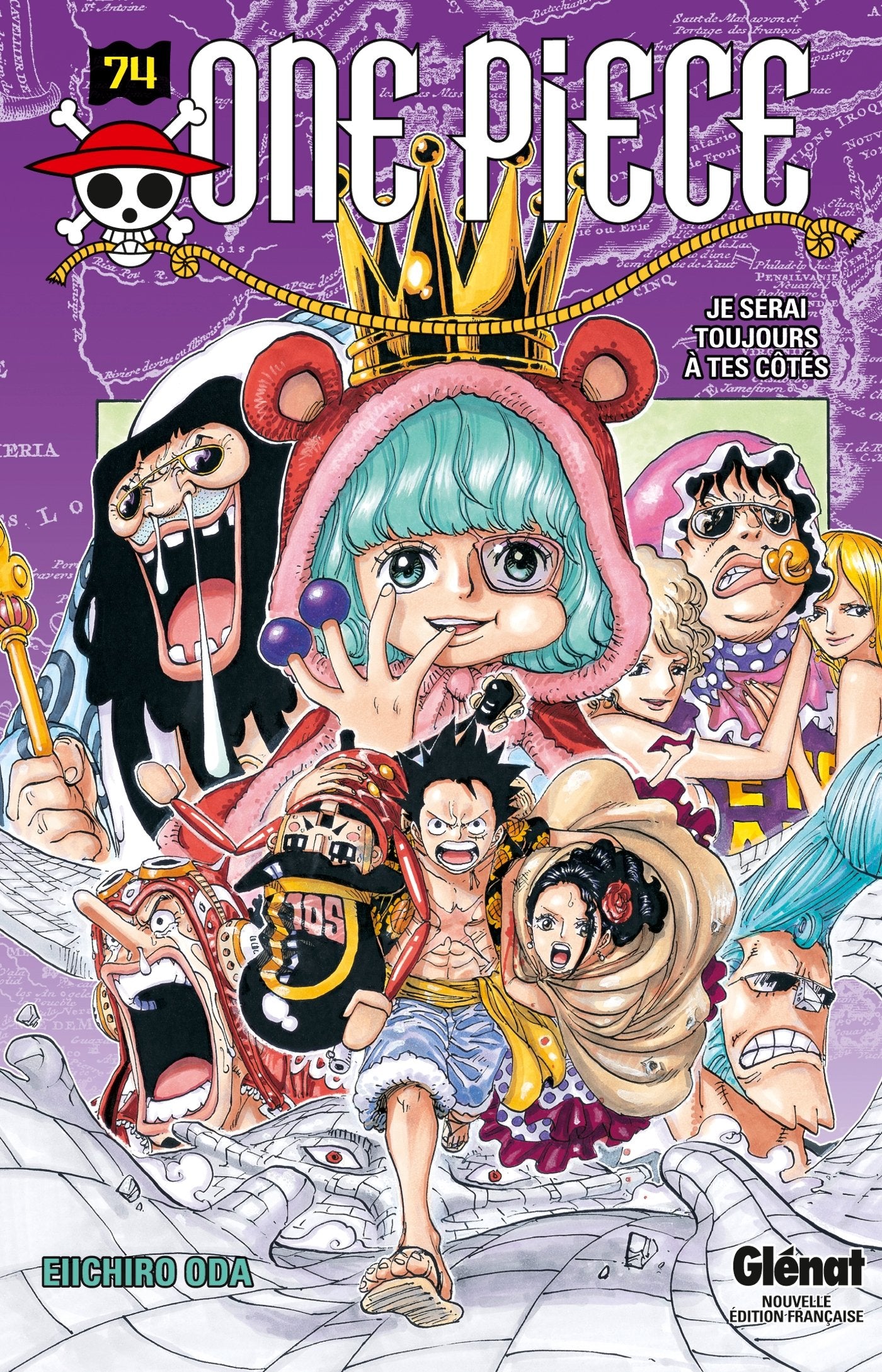 One Piece - Édition originale - Tome 74: Je serai toujours à tes côtés 9782344006597