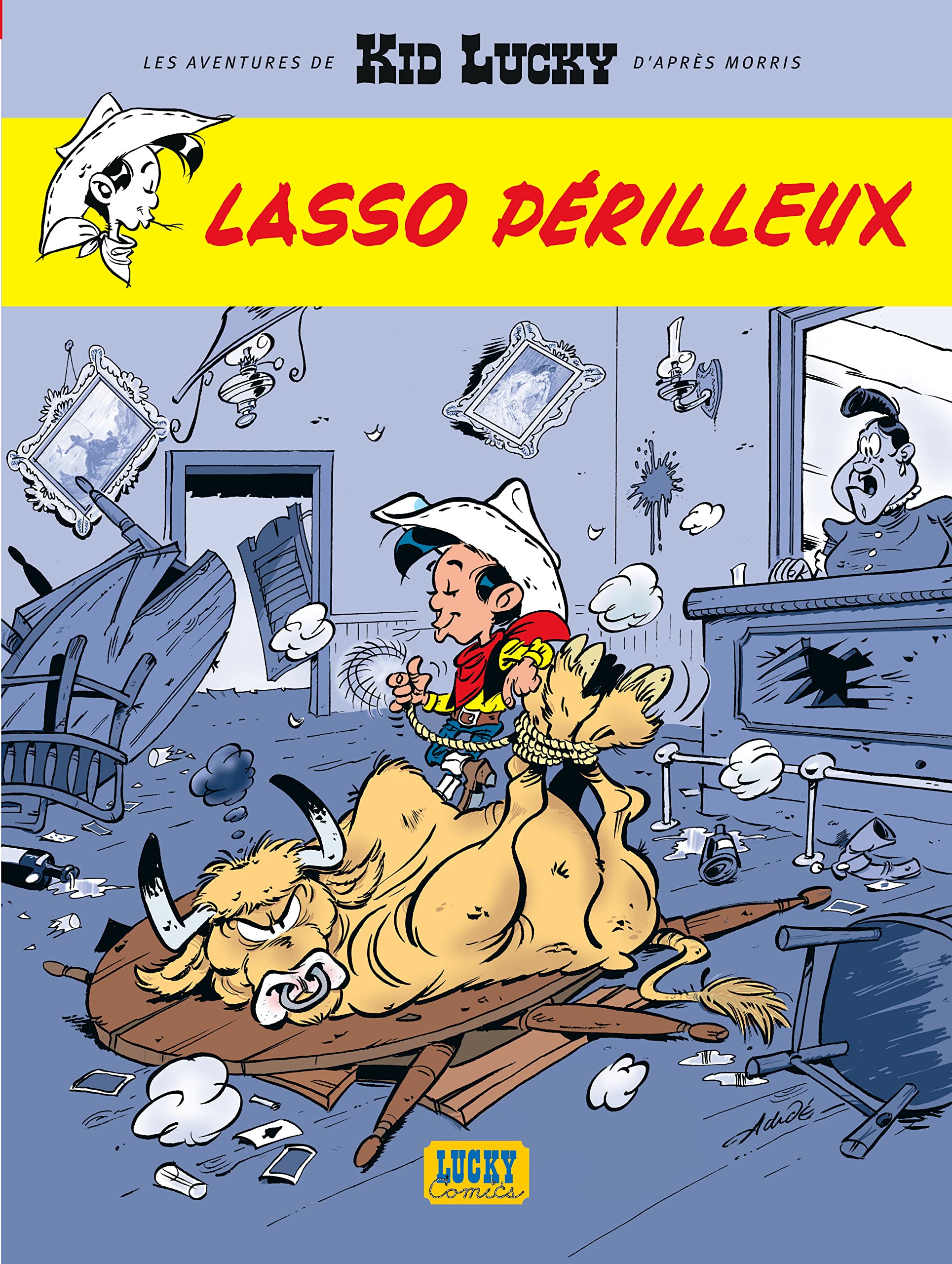 Les Aventures de Kid Lucky d'après Morris - Lasso périlleux 9782884713436