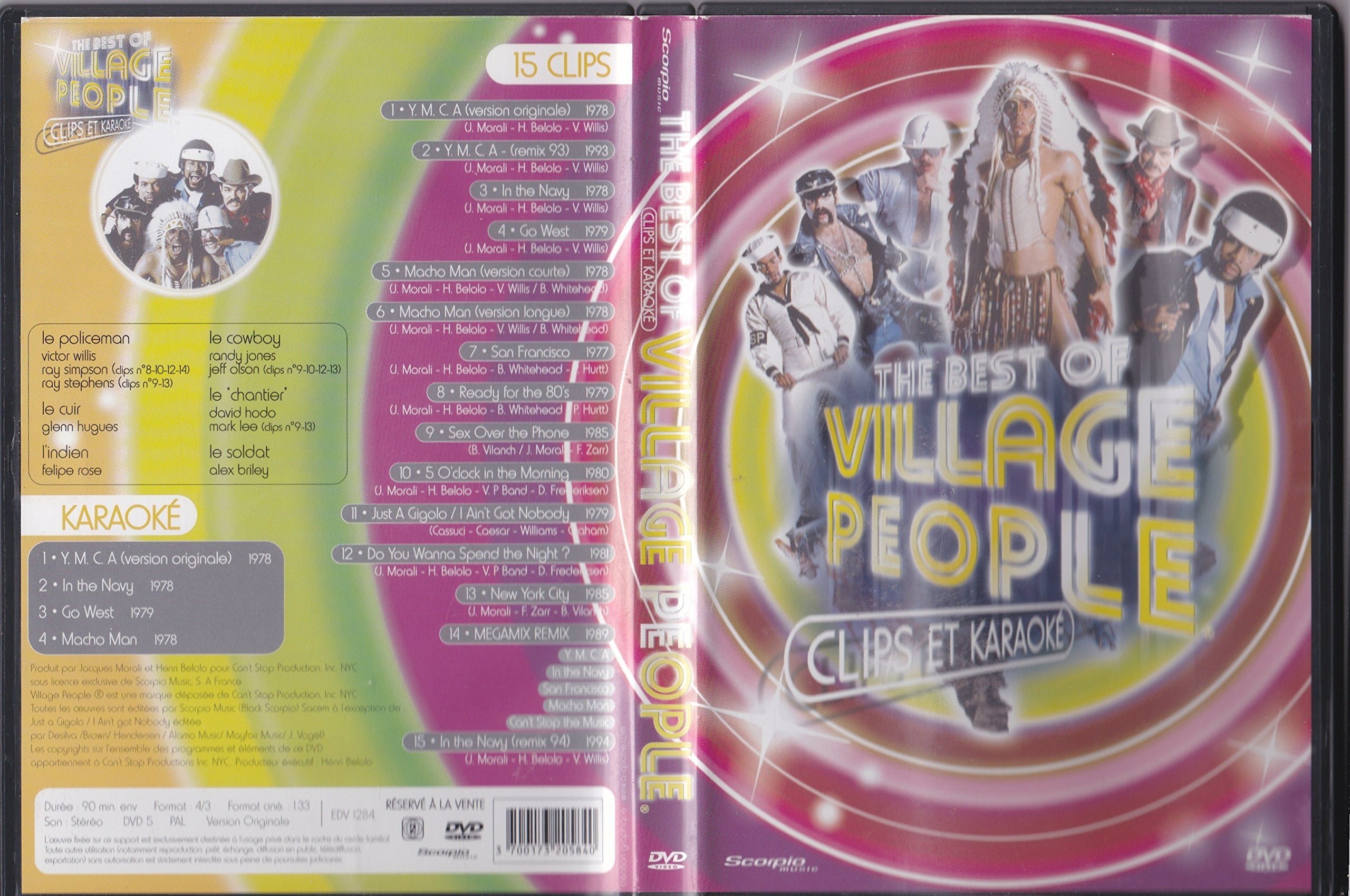 Village People : Clips et Karaoké 3700173205840