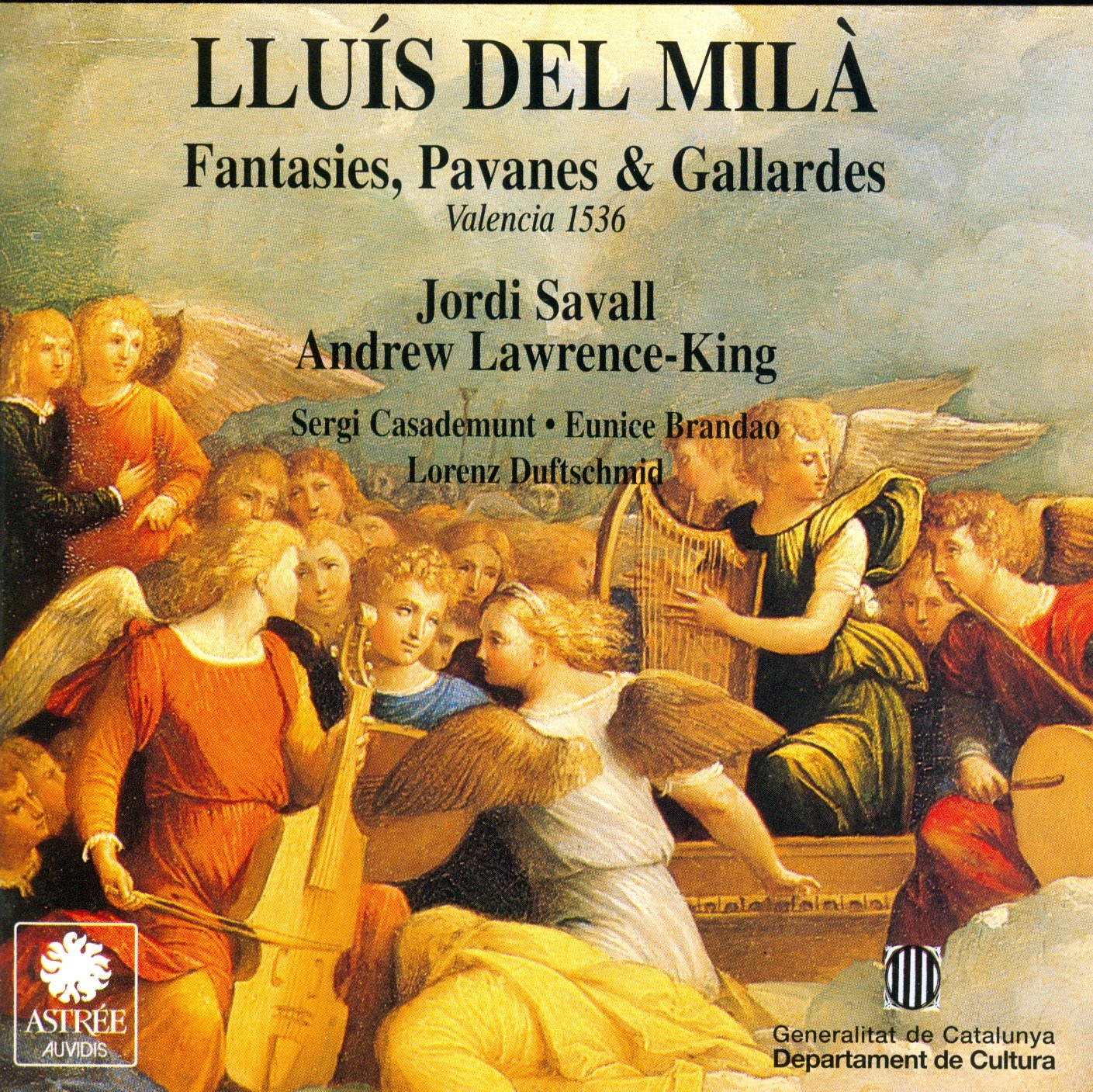 Lluis del Mila : Fantasias, Pavanas & Gallardas 3298490099278