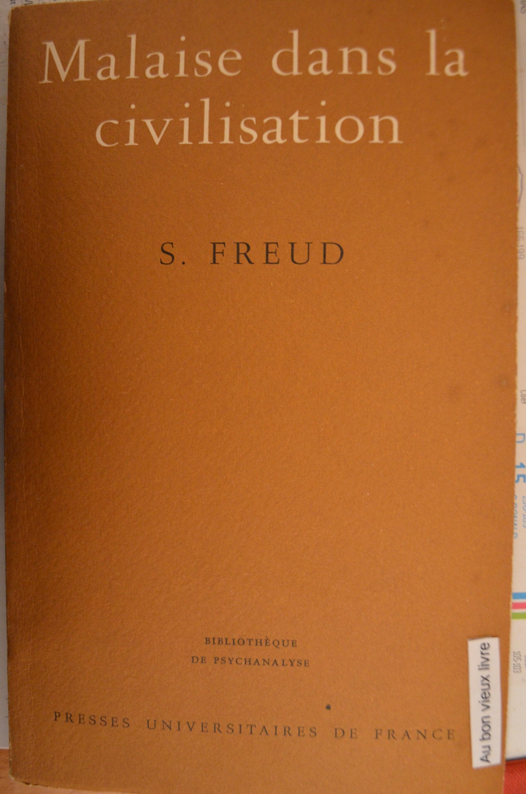 Malaise dans la civilisation 9782130369882