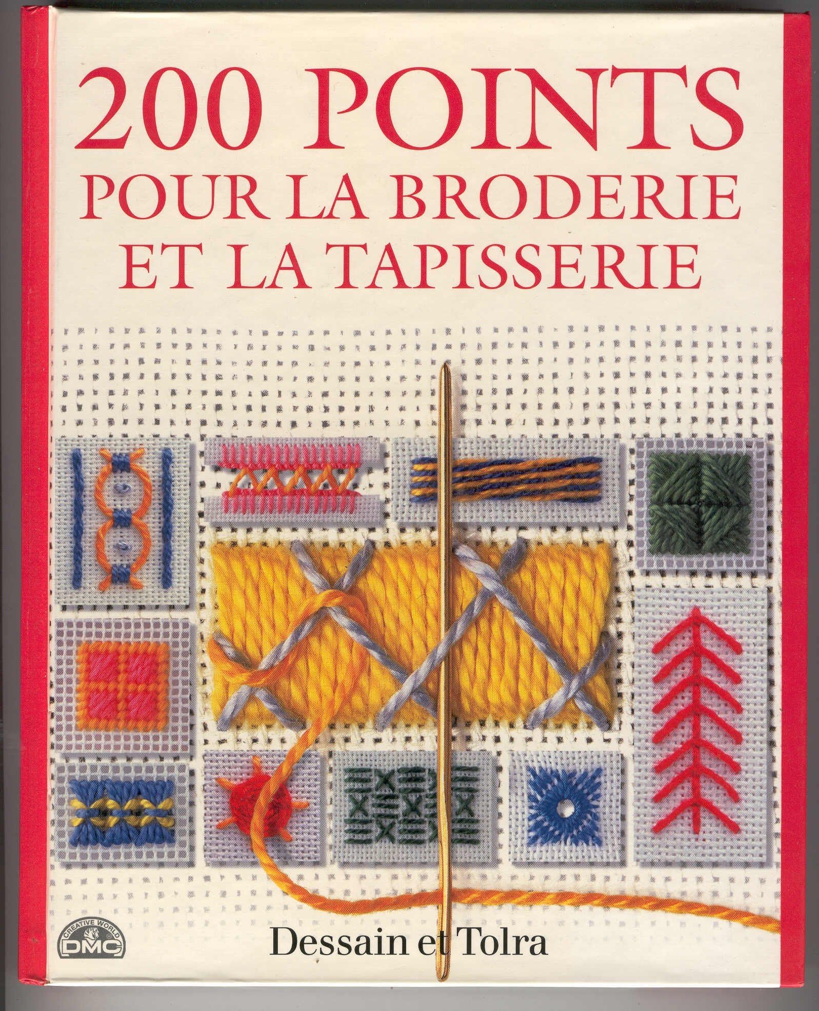 200 points pour la broderie et la tapisserie 9782047218945