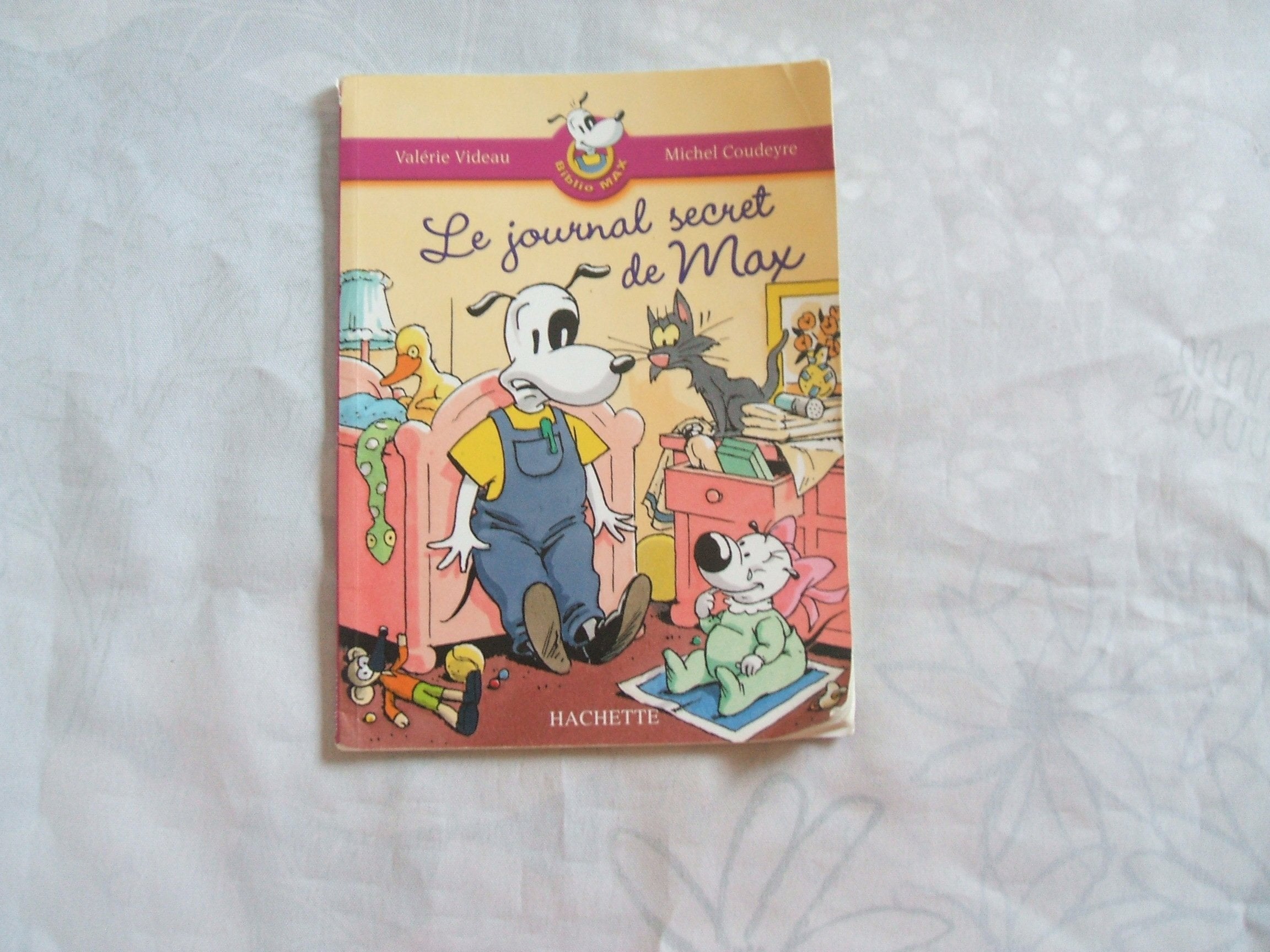 Les Ateliers Hachette Max, Jules et leurs copains CP - BiblioMax 1 Le Journal secret de Max - 2005 9782011172907
