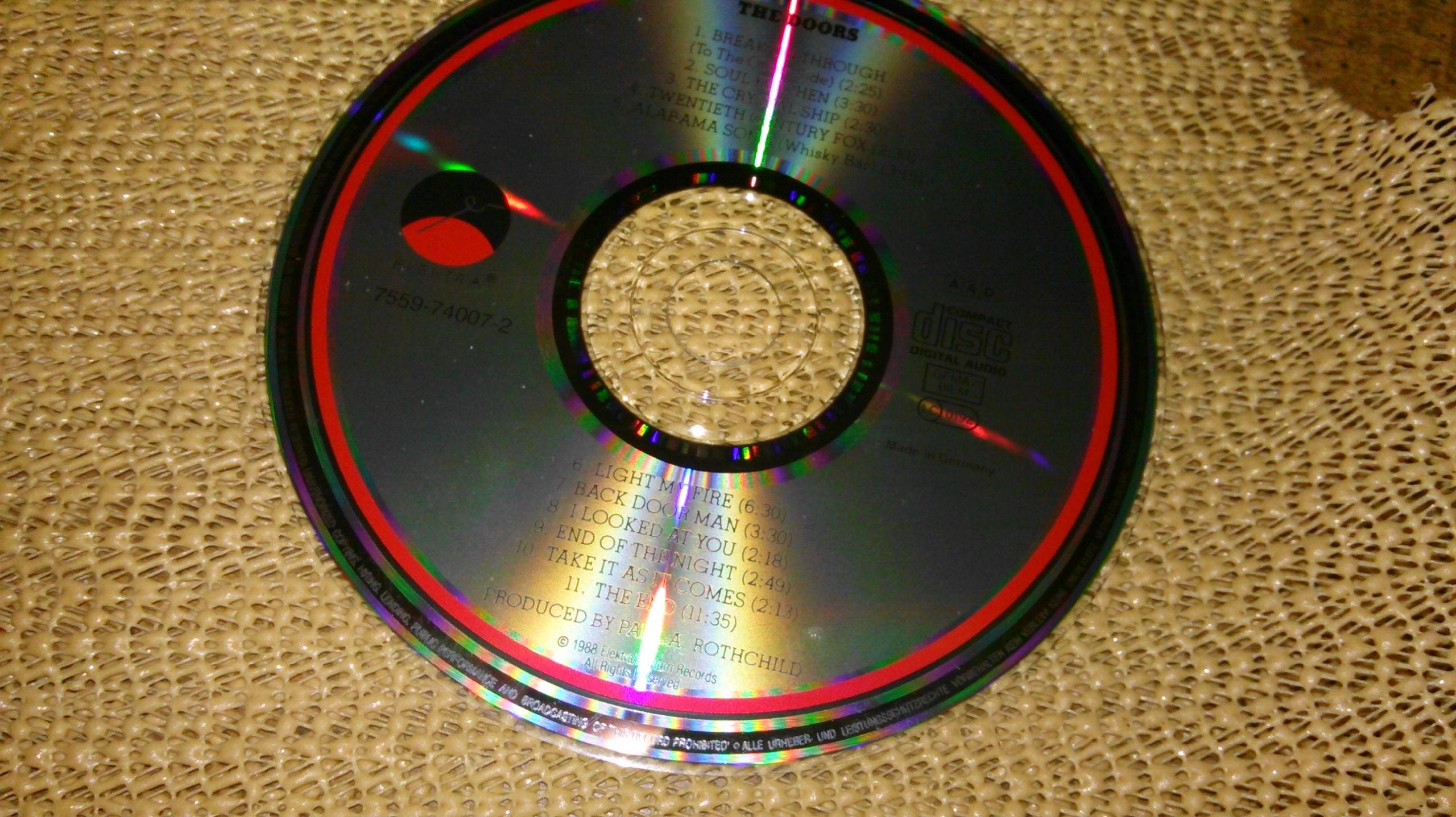 The Doors 0075597400724