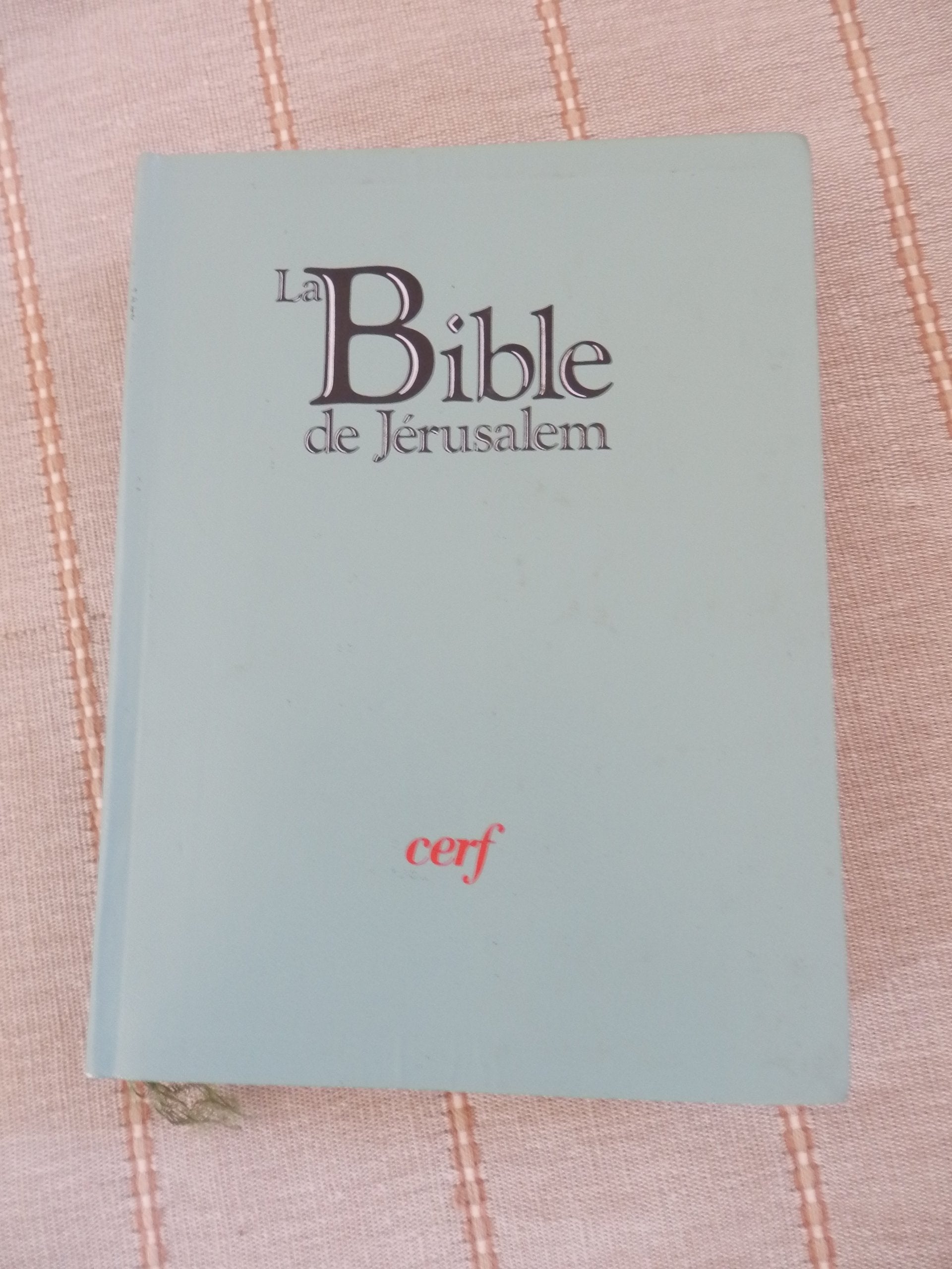 La Bible de Jérusalem: [édition compacte 9782204029773