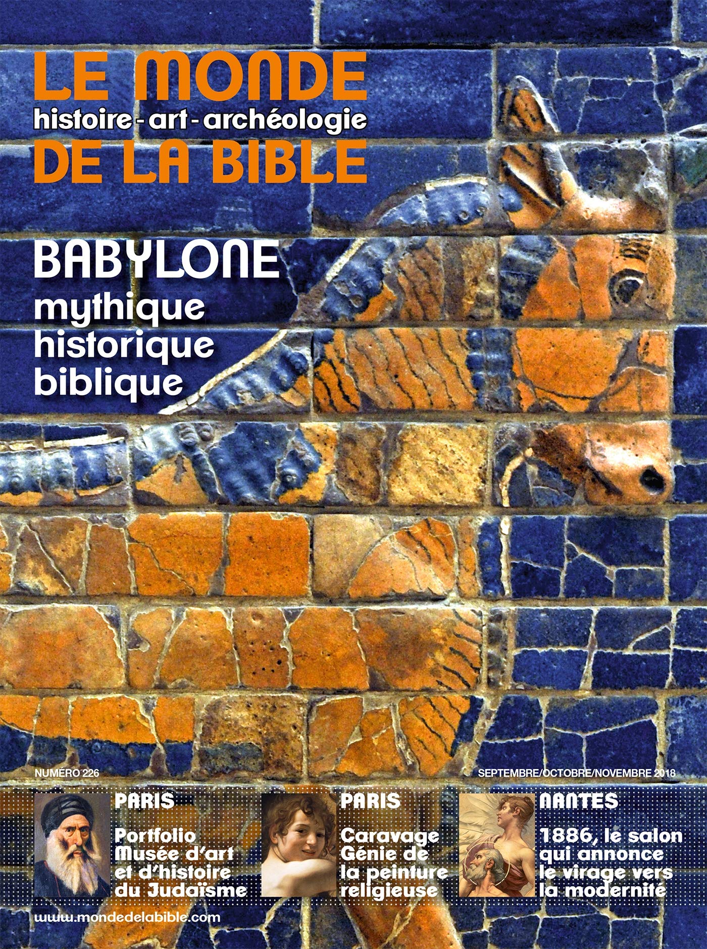 Monde de la Bible - septembre 2018 N° 226 9791029606557
