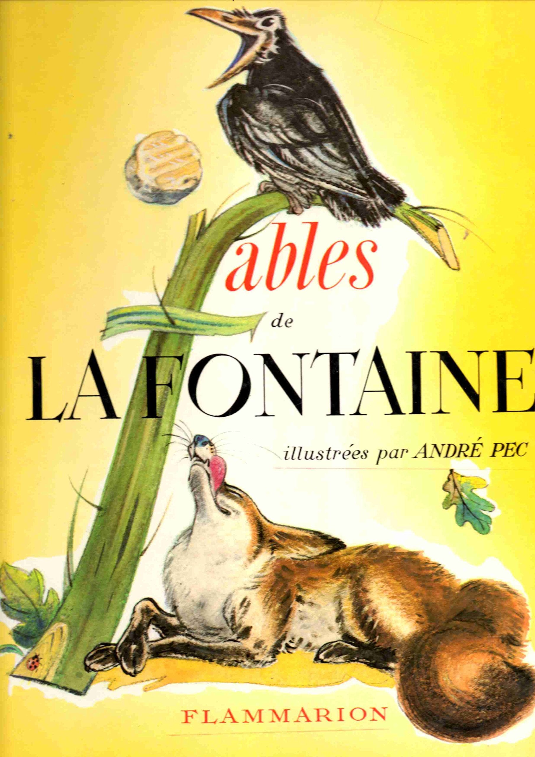 Fables de la fontaine 9782081700116