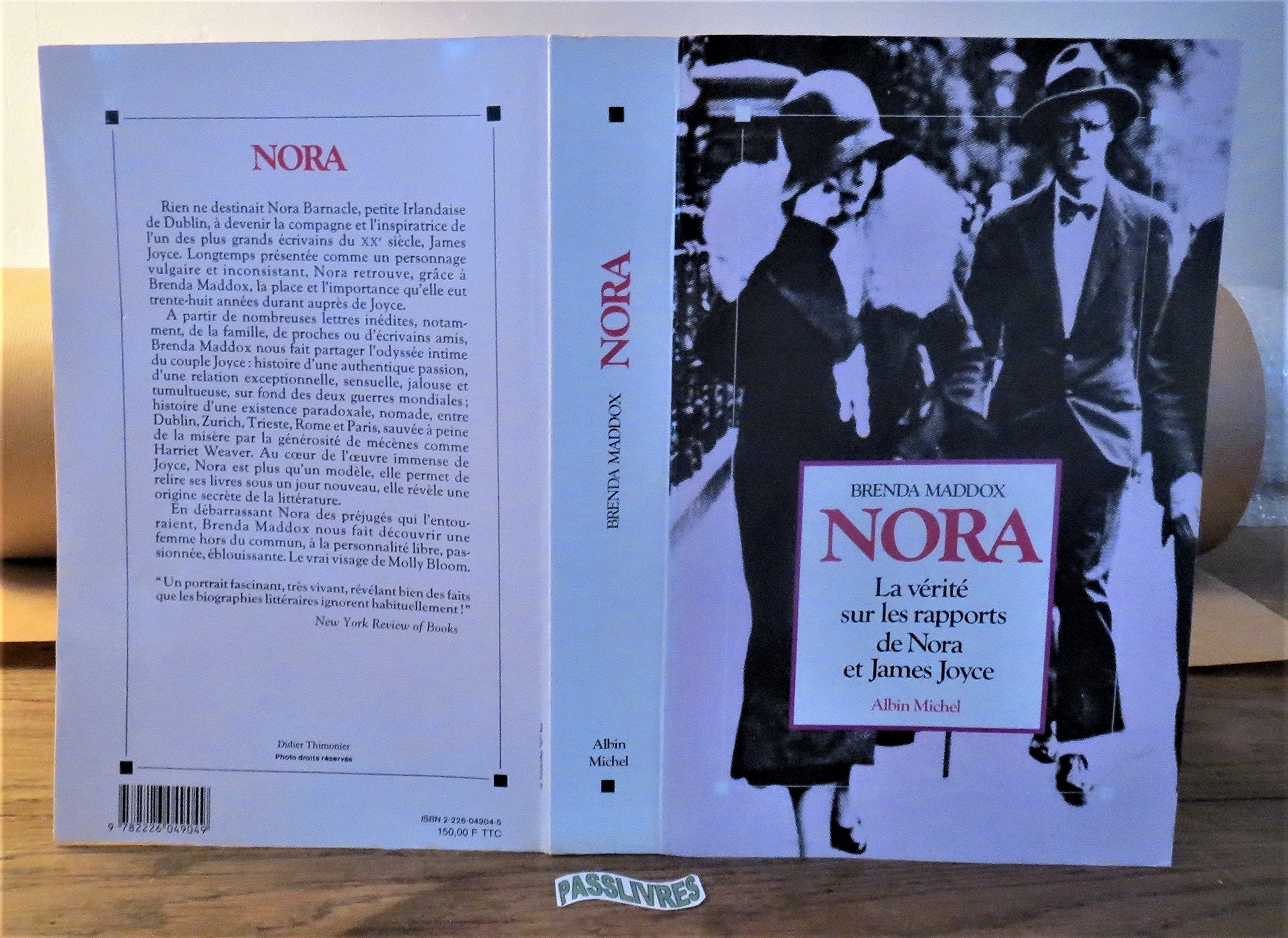 Nora - La vérité sur les rapports de Nora et James Joyce 9782226049049