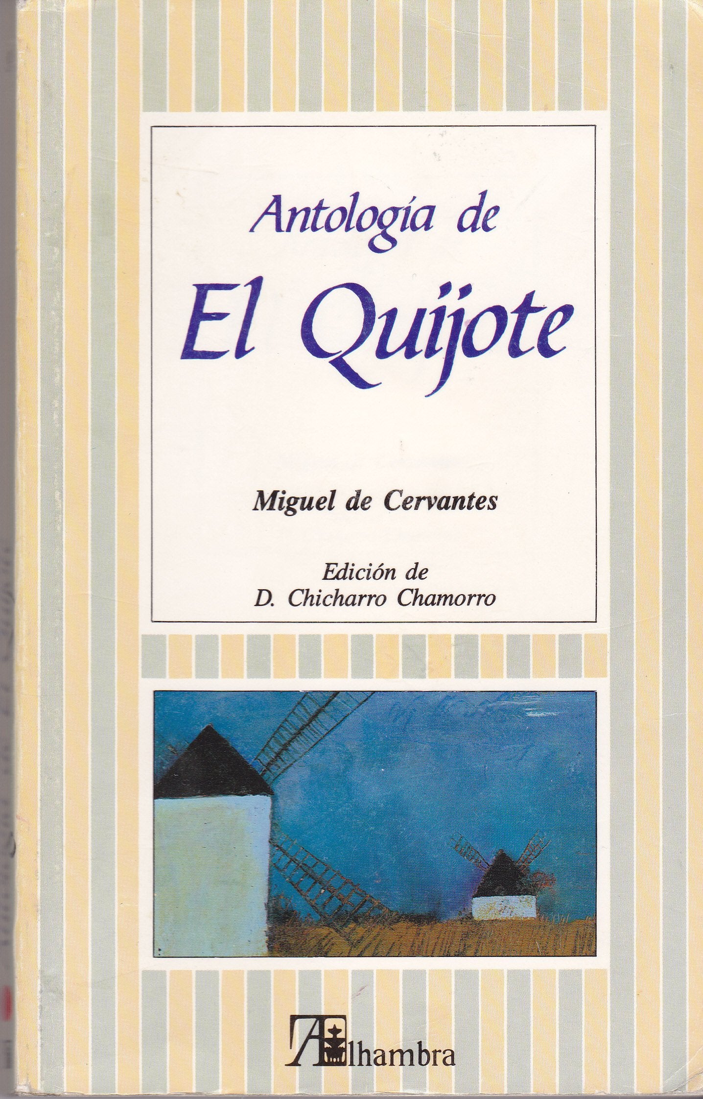 Antologia de el quijote 9788420512426