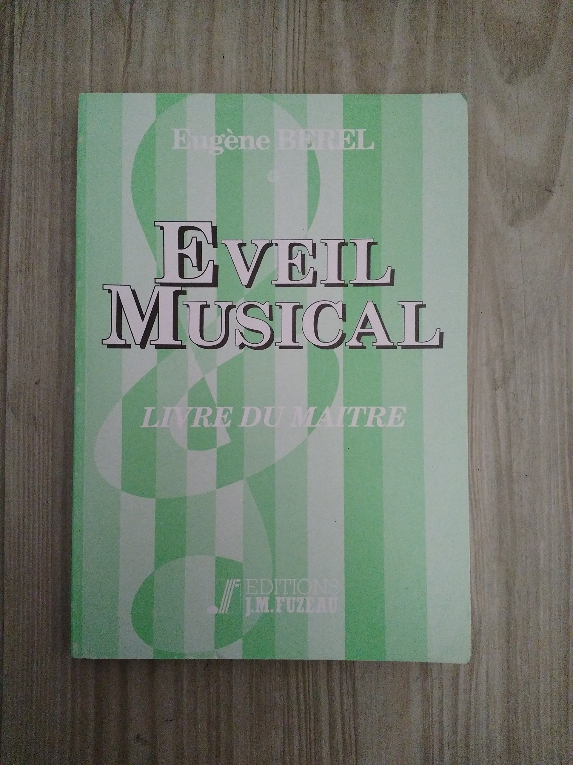 Eveil musical. Livre du maître 9782905217004
