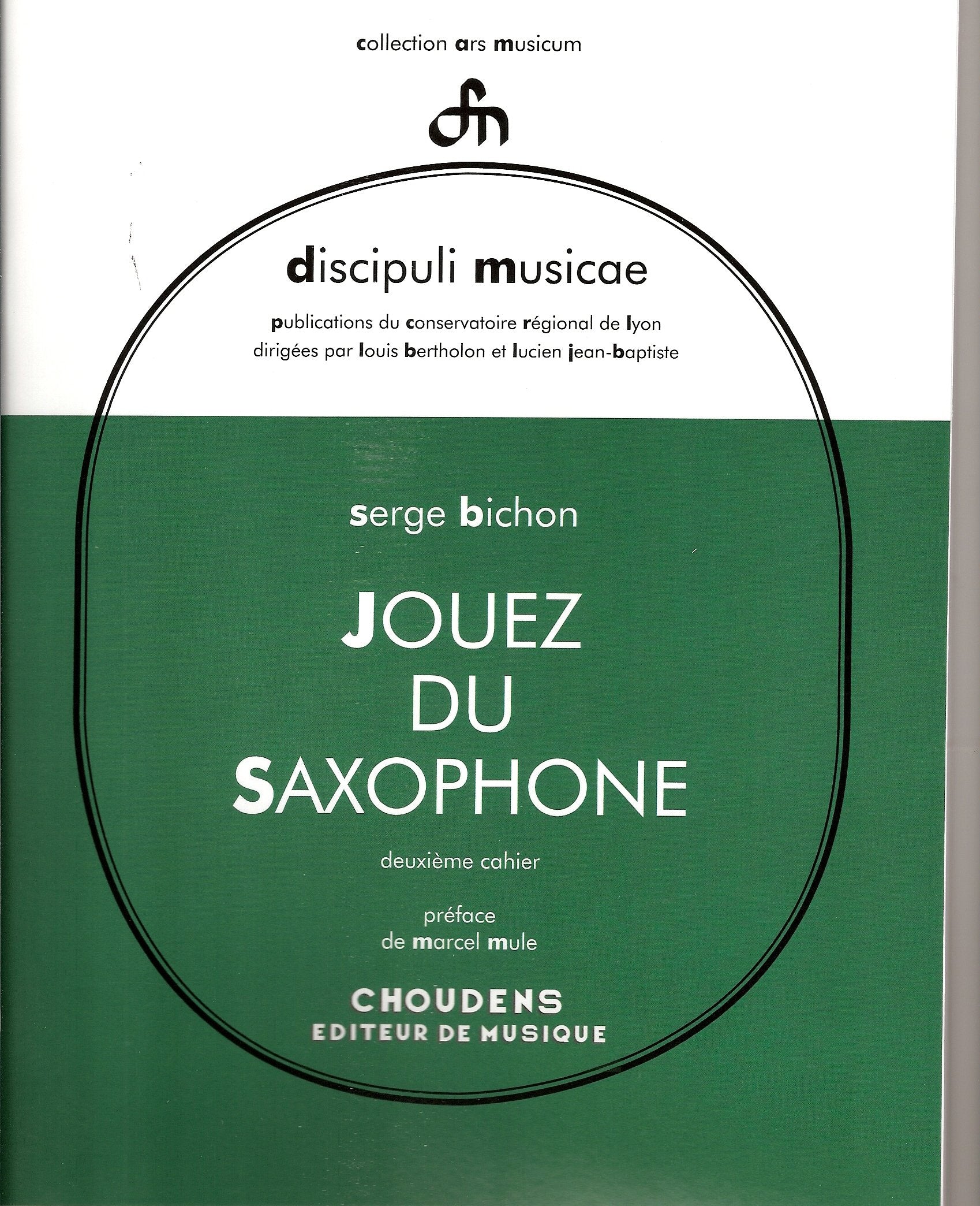 SERGE BICHON: JOUEZ DU SAXOPHONE - VOLUME 2 5020679577554
