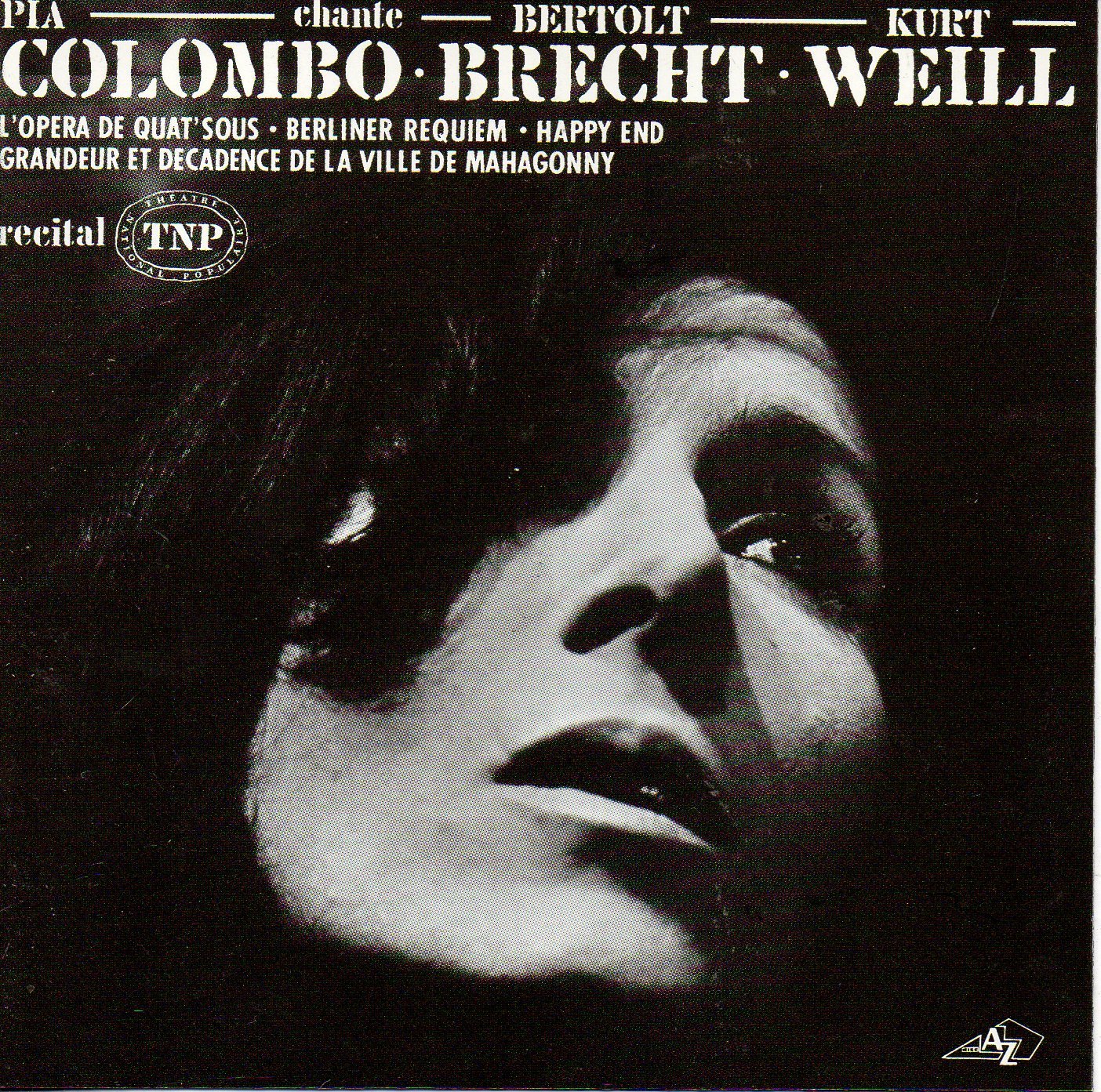 Chante Bertolt Brecht - Kurt Weil 0731458664420