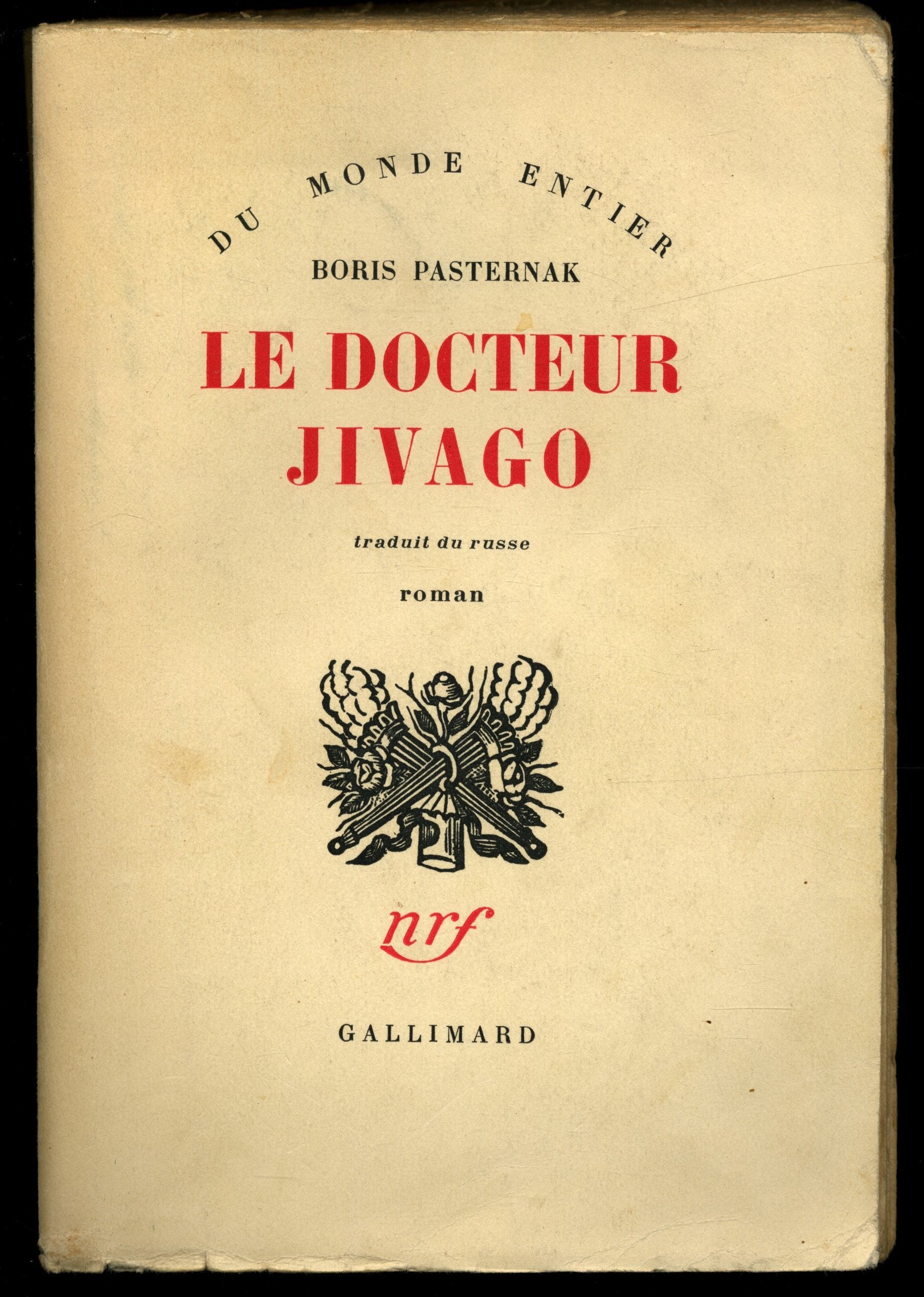 Le docteur Jivago / Pasternak, Boris / Réf8800 