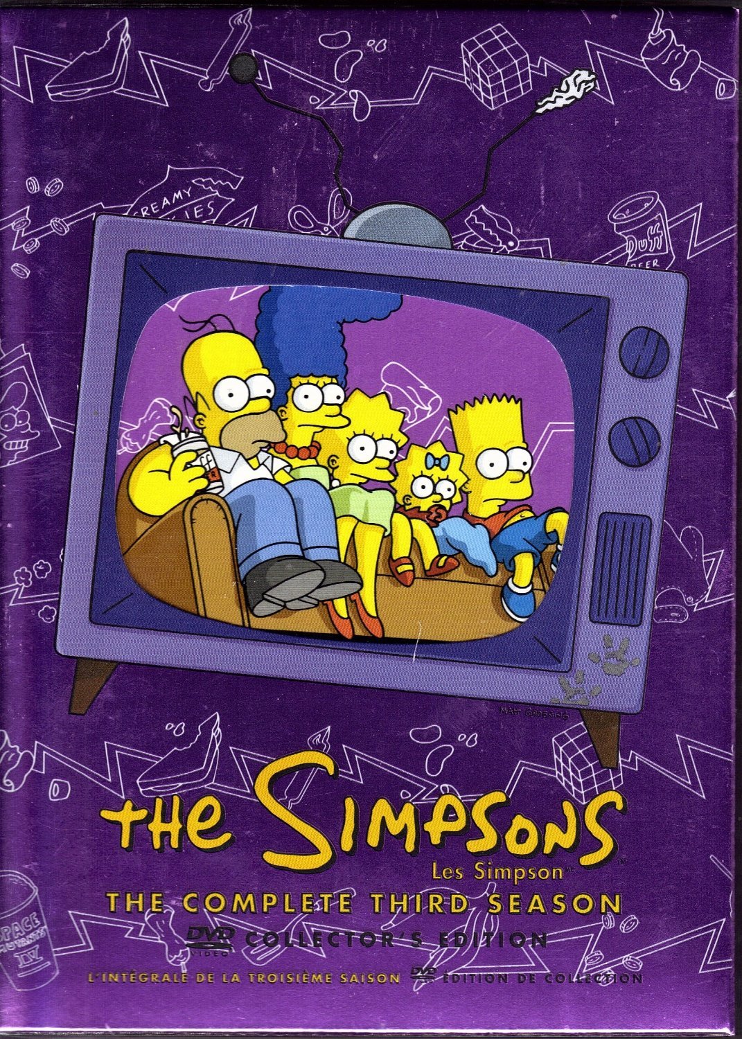 Les Simpson : L'Intégrale Saison 3 - Édition 4 DVD 8712626014027
