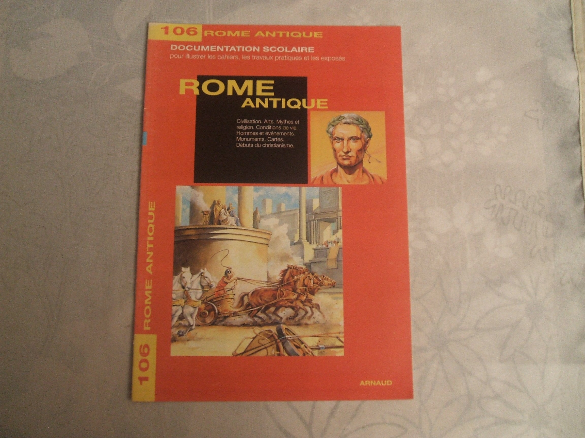 Rome antique, 5 exemplaires 9782738300065