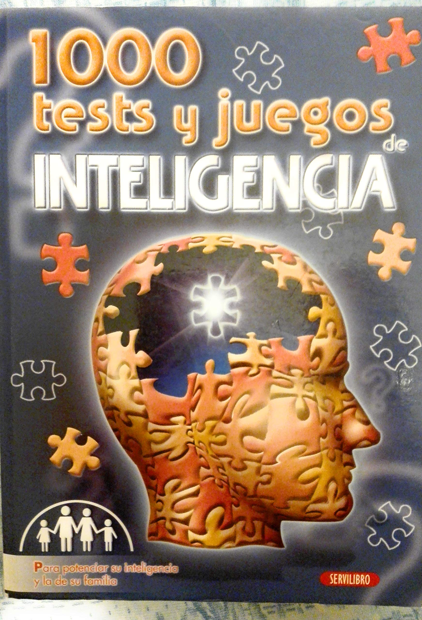 1000 tests y juegos de inteligencia 9788479714307