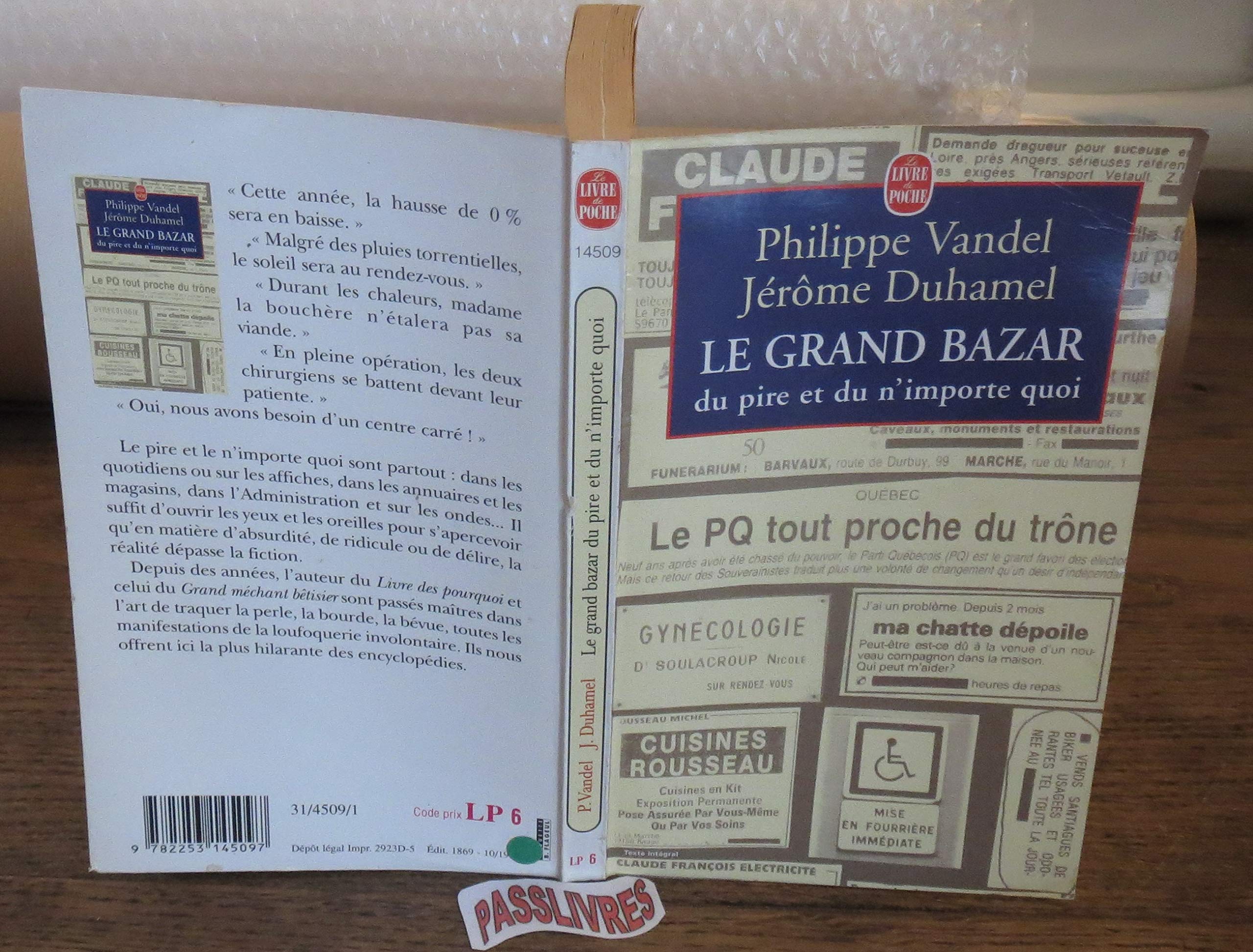 Le grand bazar du pire et du n'importe quoi 9782253145097
