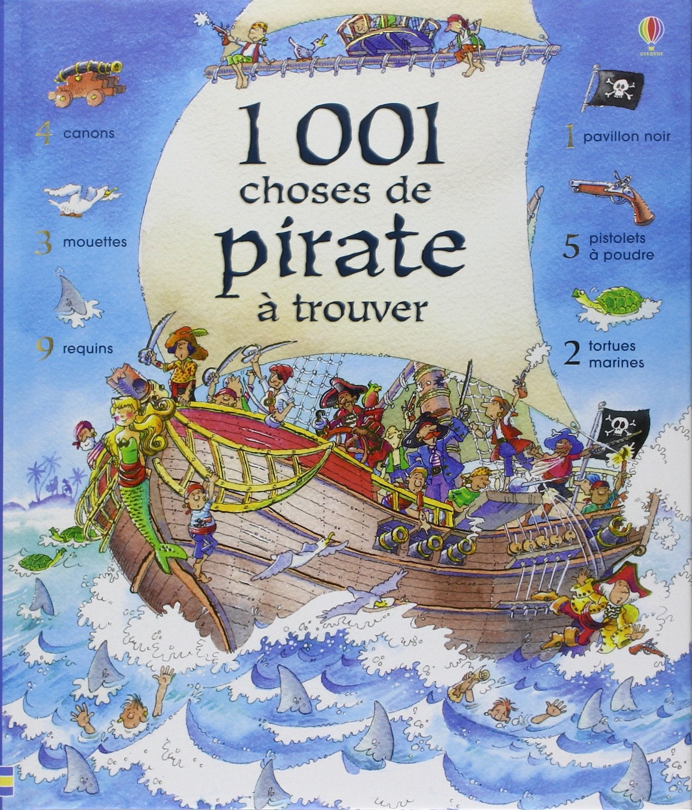 1001 CHOSES DE PIRATE A TROUVER 9780746092743