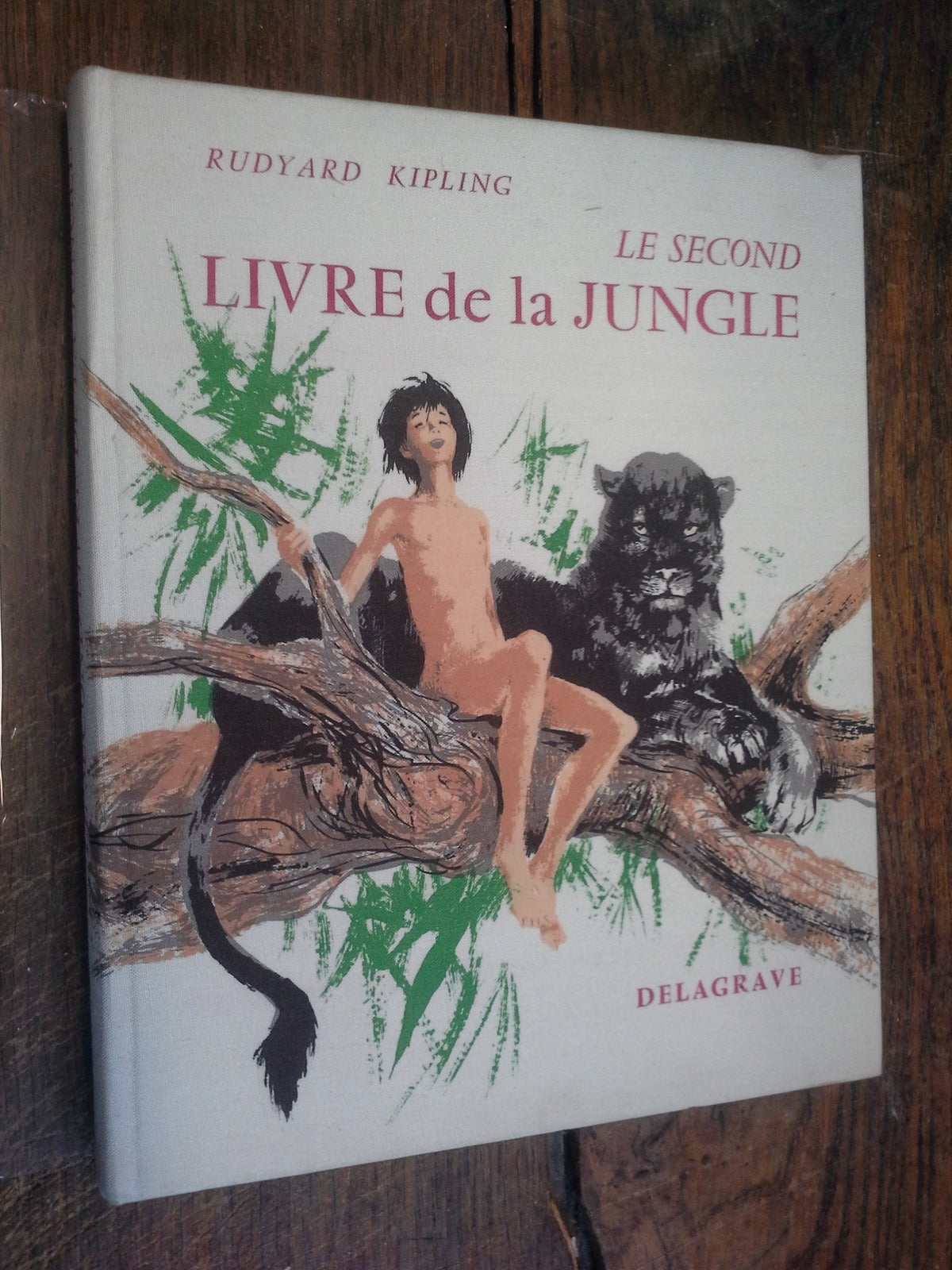 Le second livre de la jungle / Rudyard Kipling . Illustrations de Paul Durand éditions Delagrave - 