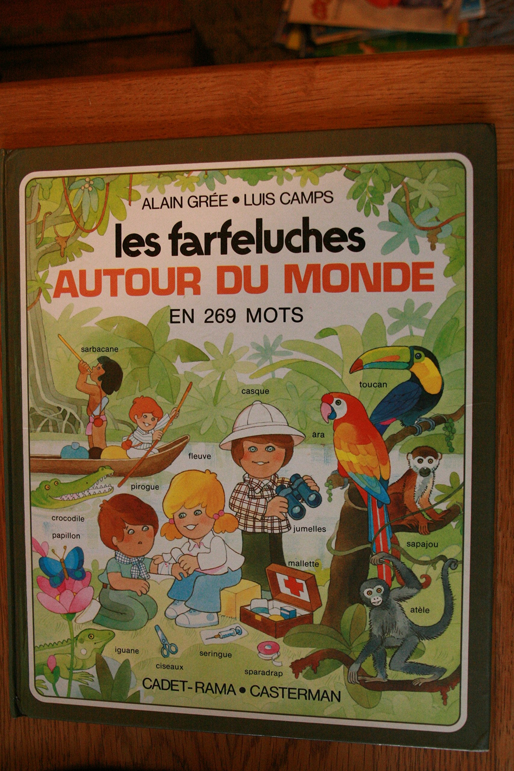 Les Farfeluches autour du monde en 269 mots 9782203123168