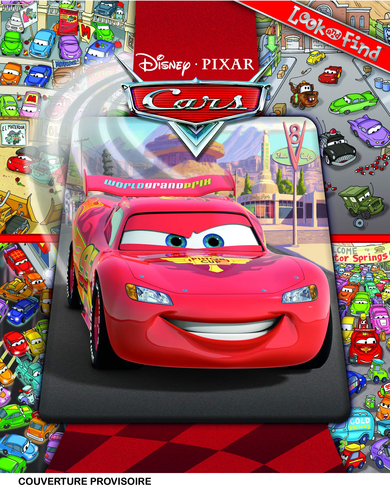 CARS - CHERCHE ET TROUVE 9781503705548